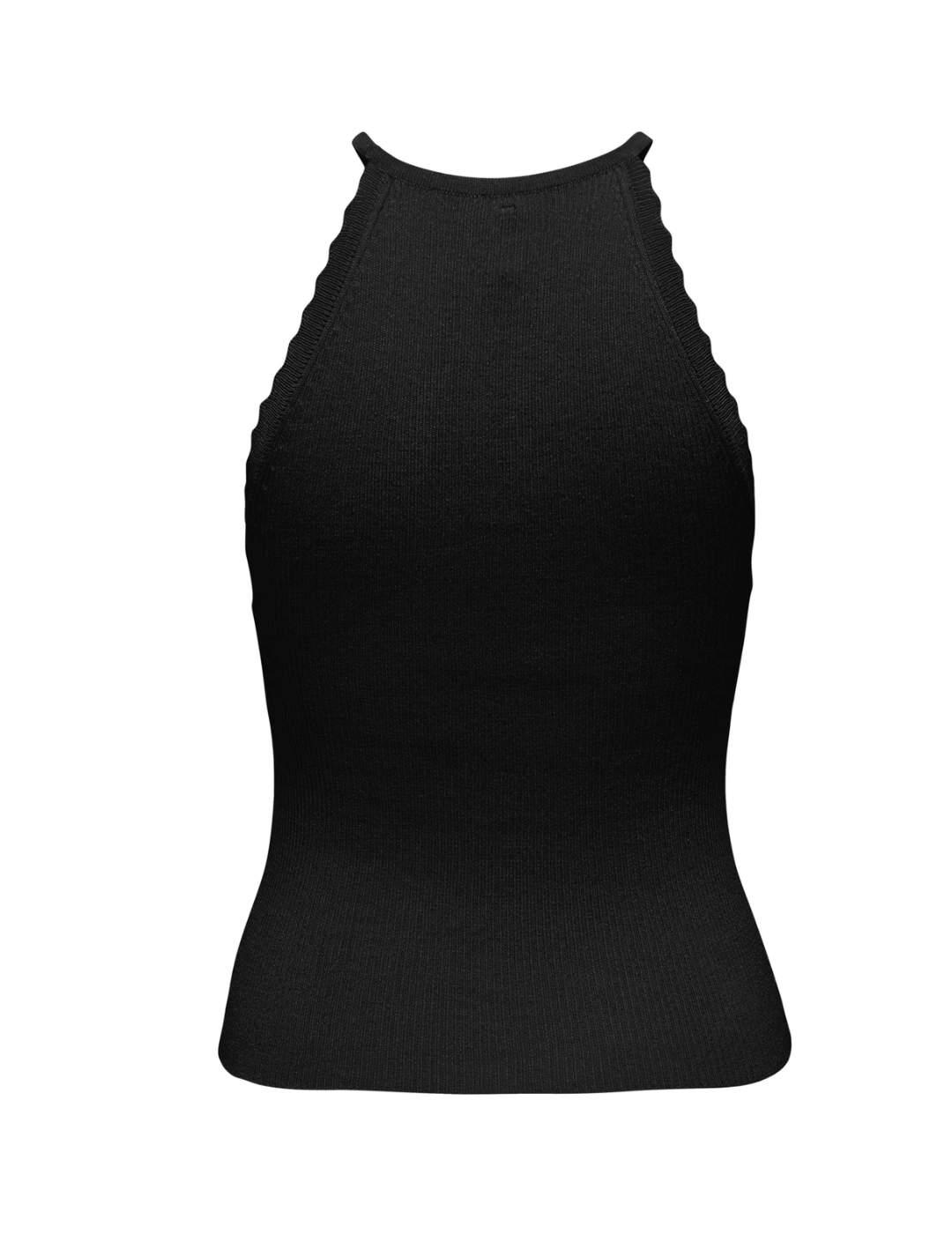 Camiseta Only Gemma negro tirantes para mujer