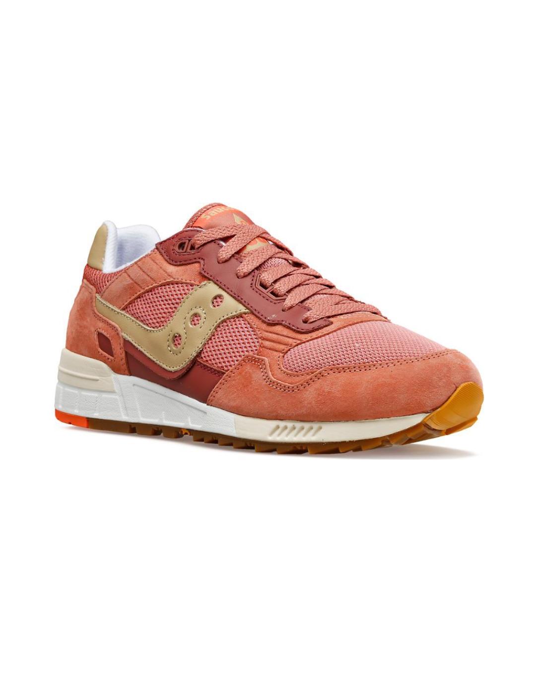 Zapatillas Saucony Shadow 5000 coral para mujer