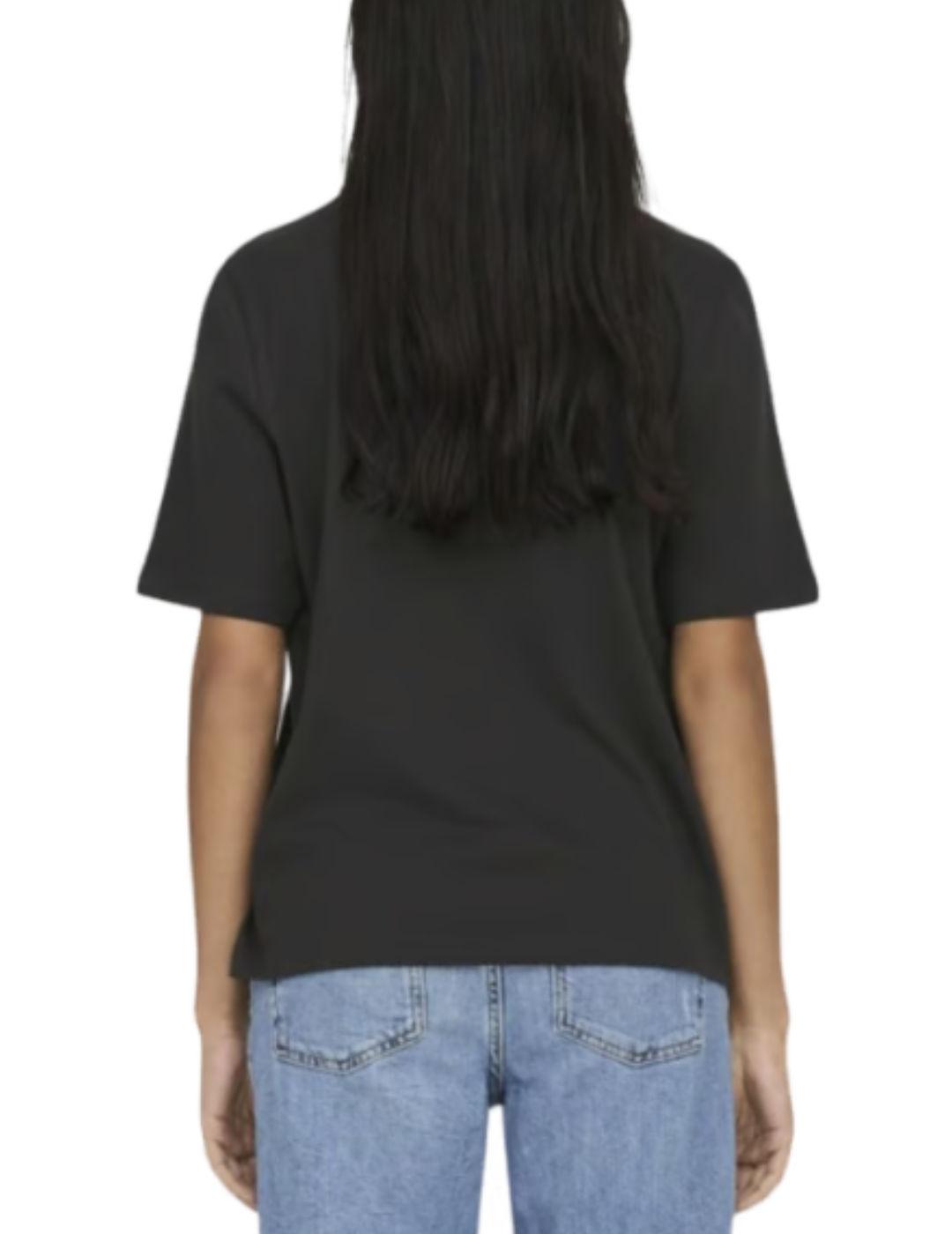 Camiseta Only Karen negro estampada para mujer