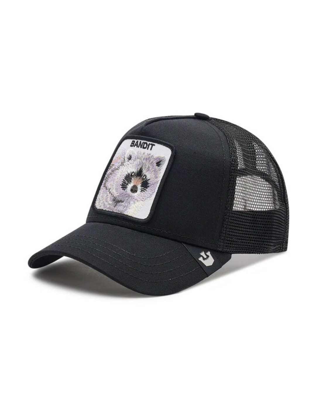 Gorra Goorin The Bandit negro mapache unisex