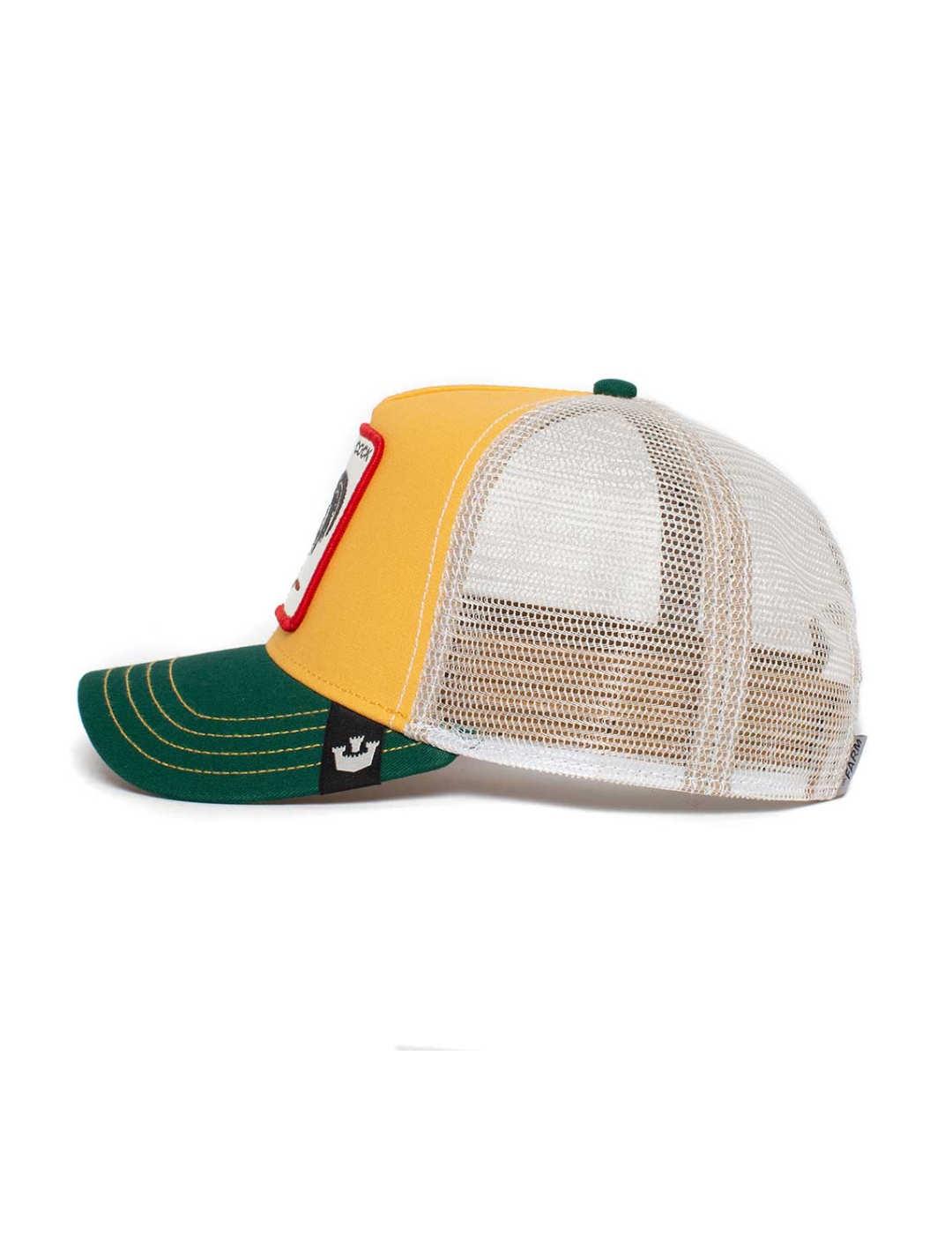 Gorra Goorin The cock amarillo gallo unisex