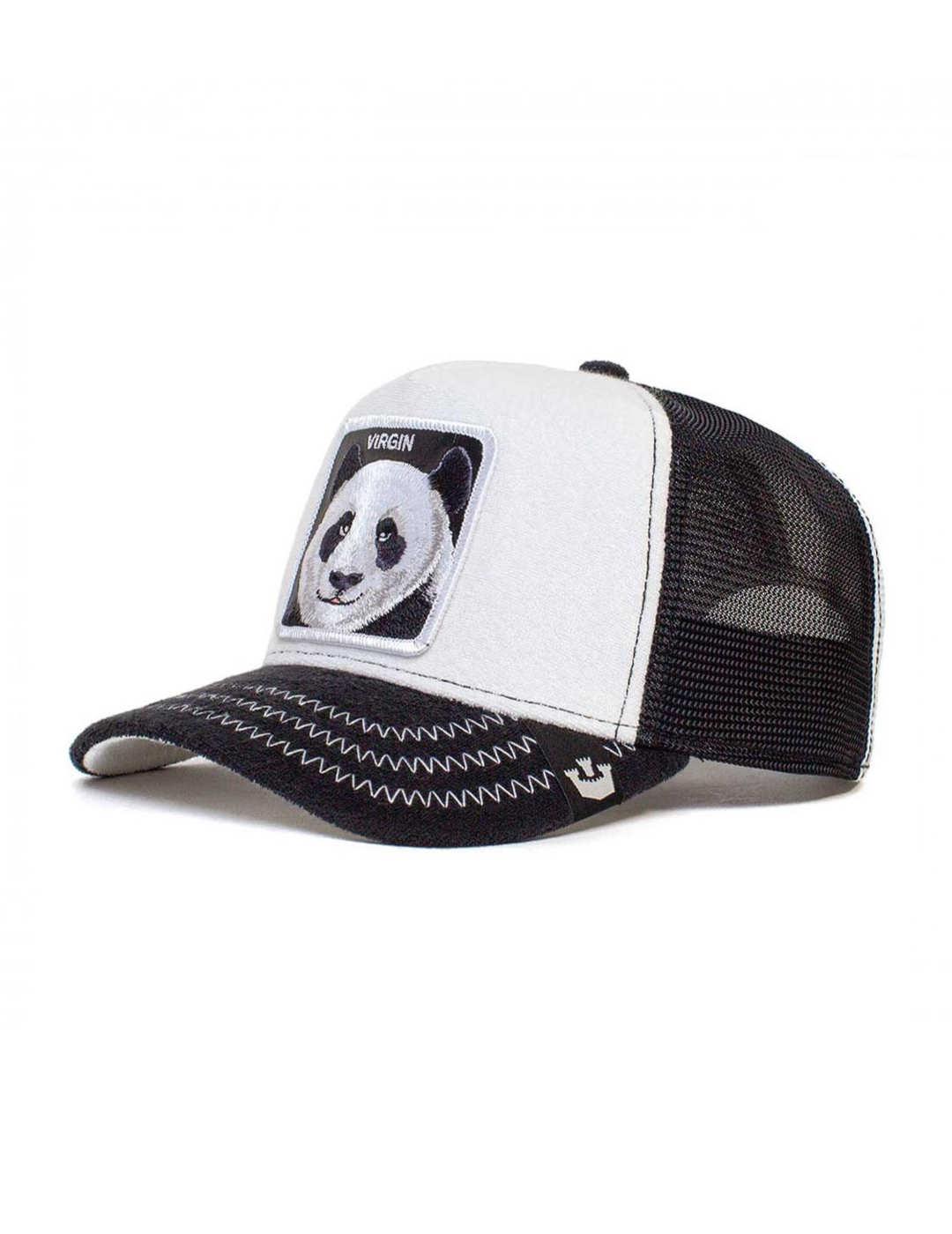 Gorra Goorin Finish last blanco oso panda unisex