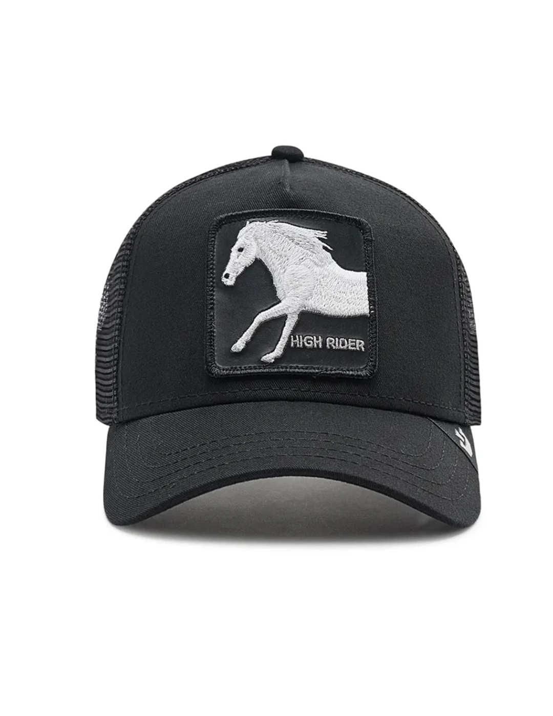 Gorra Goorin Ride High negro caballo unisex