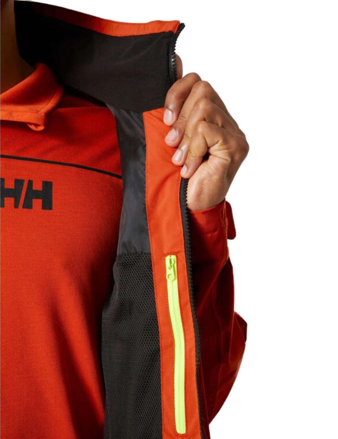 Chaqueta Helly Hansen Racing naranja para hombre