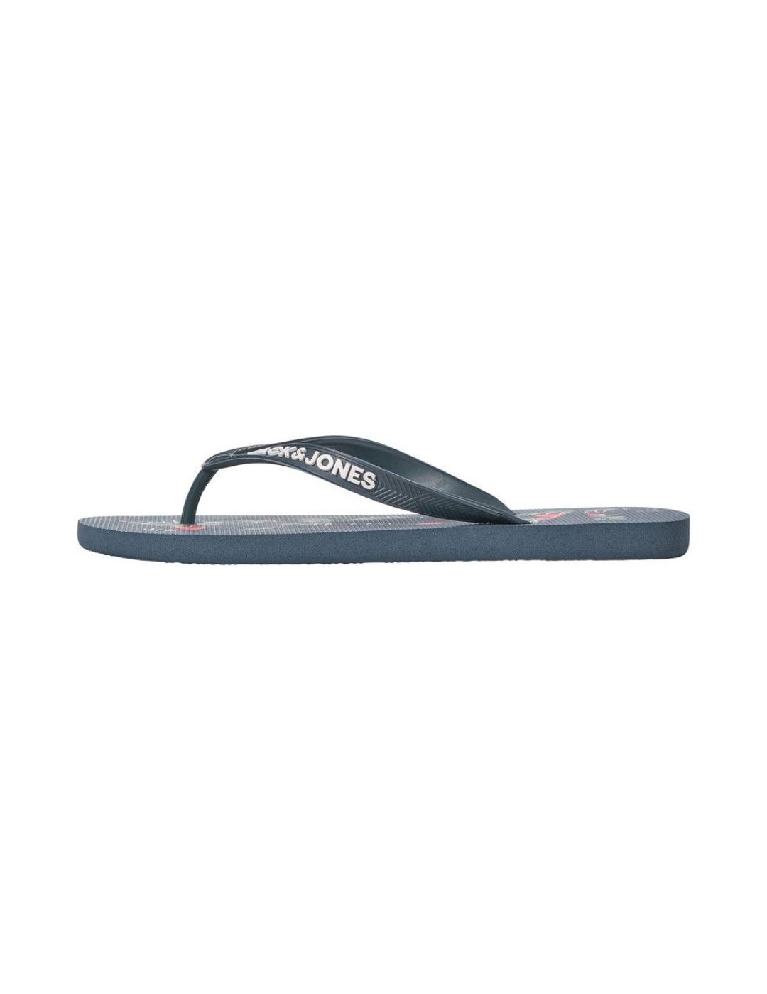 Chanclas Jack&Jones marino de dedo para hombre