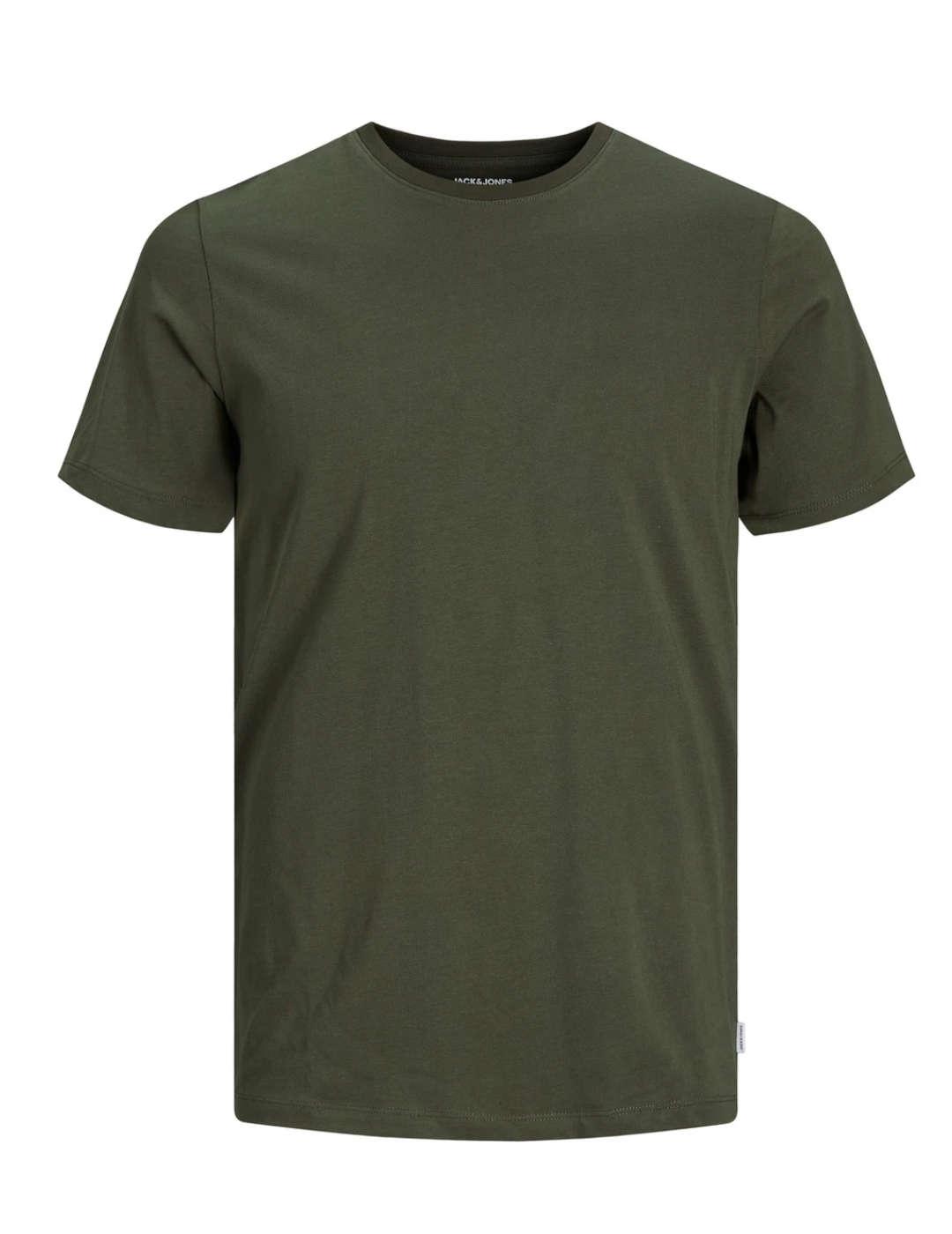 Camiseta Jack&Jones Organic verde de hombre