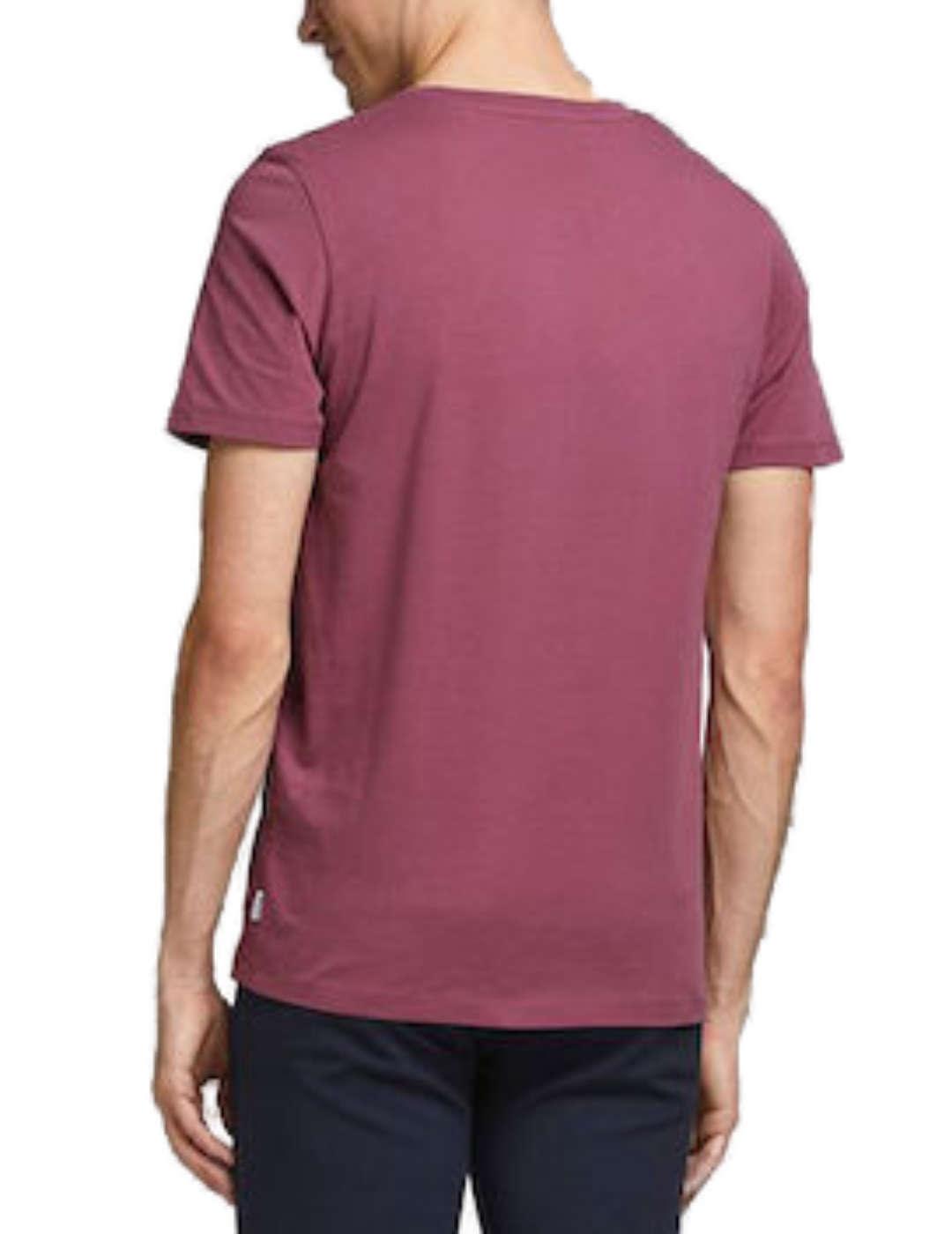 Camiseta Jack&Jones granate Noos de hombre-a