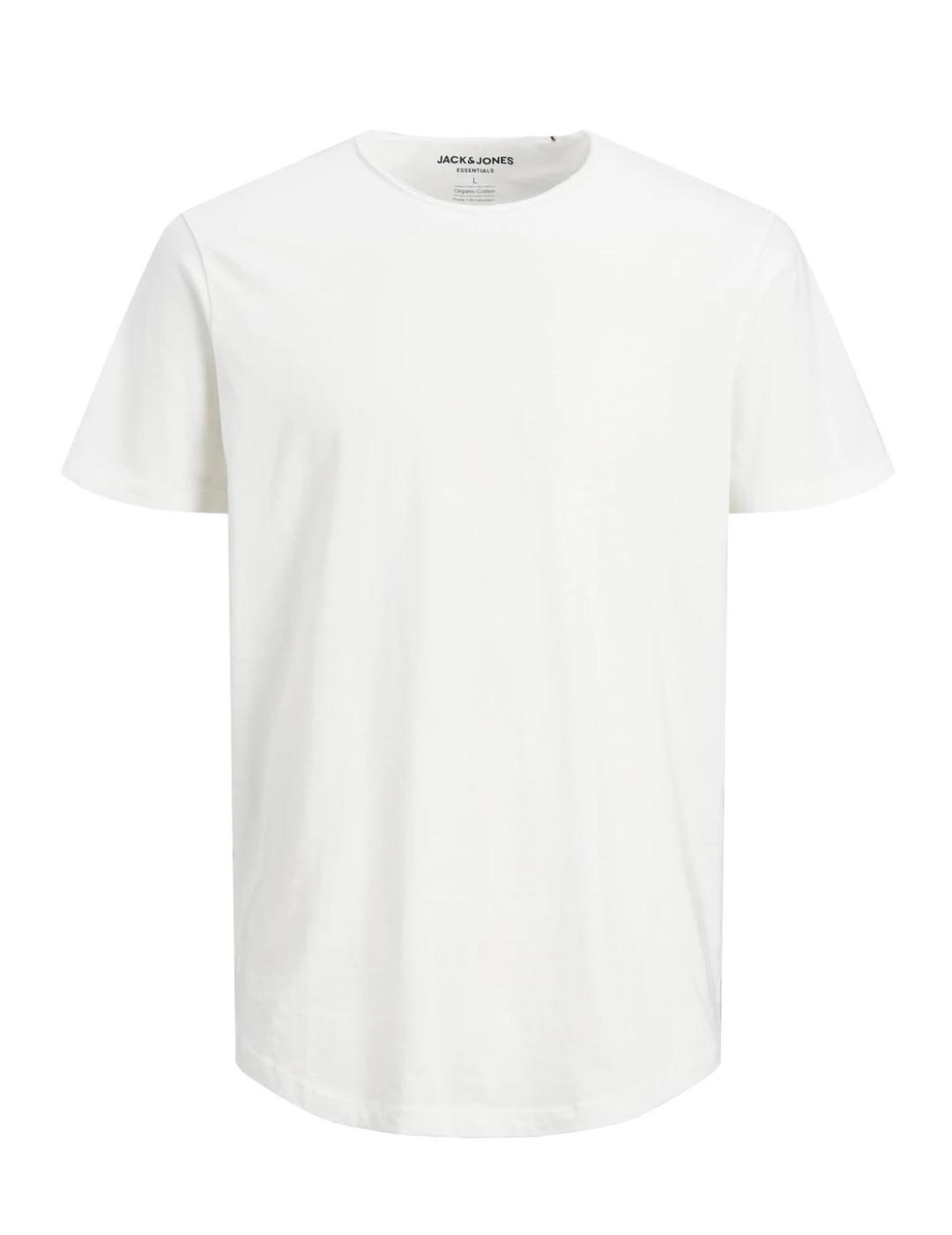 Camiseta Jack&Jones Basher blanca manga corta de hombre