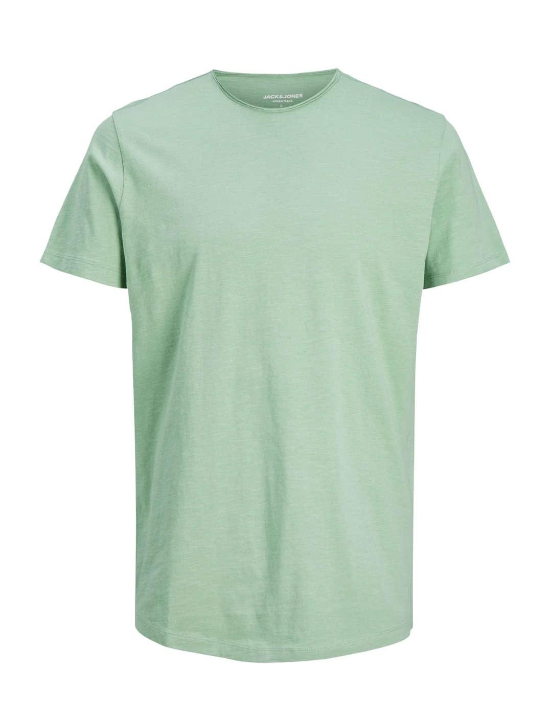 Camiseta Jack&Jones Basher verde agua manga corta de hombre