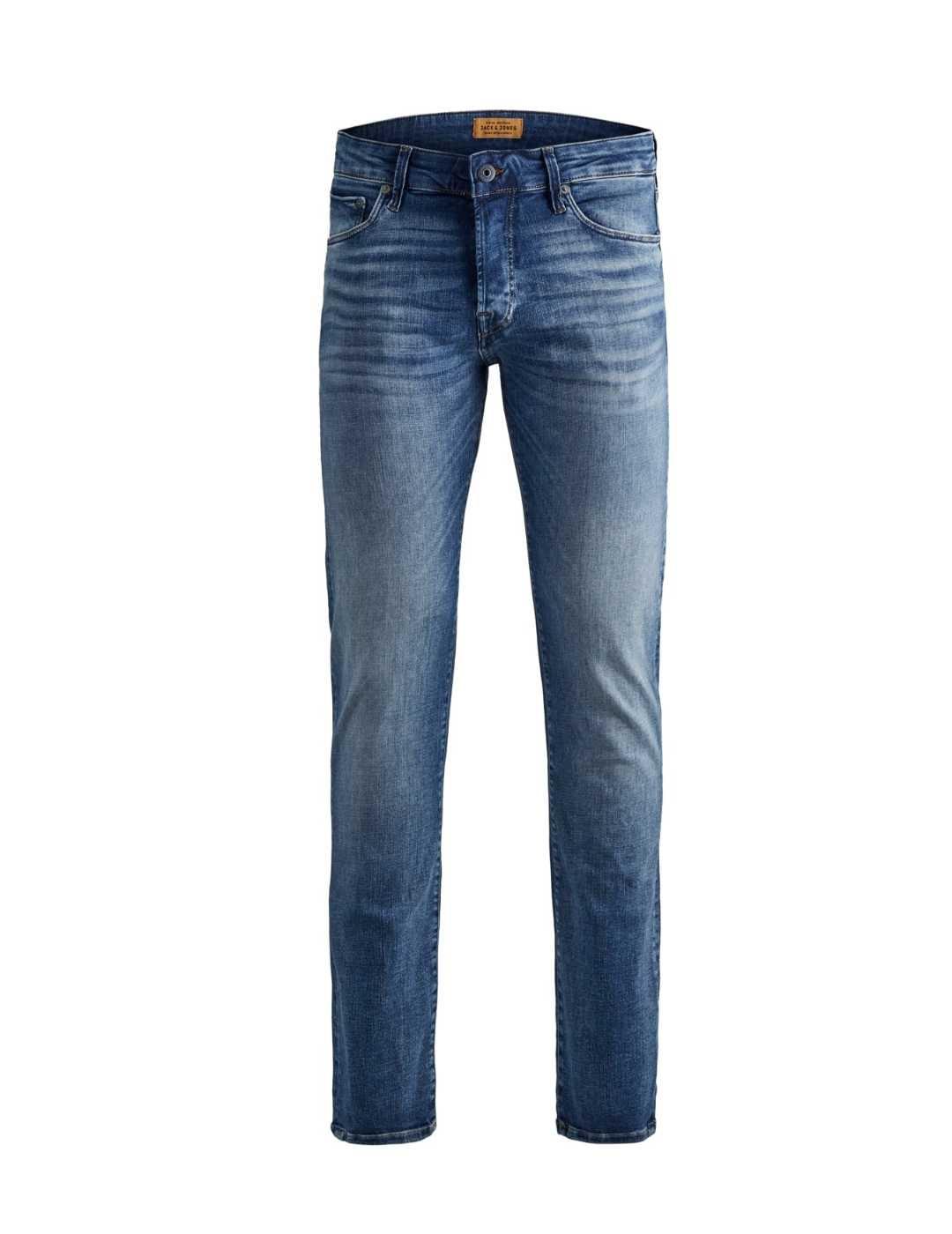 Pantalón vaquero Jack&Jones PLUS Tim azul para hombre