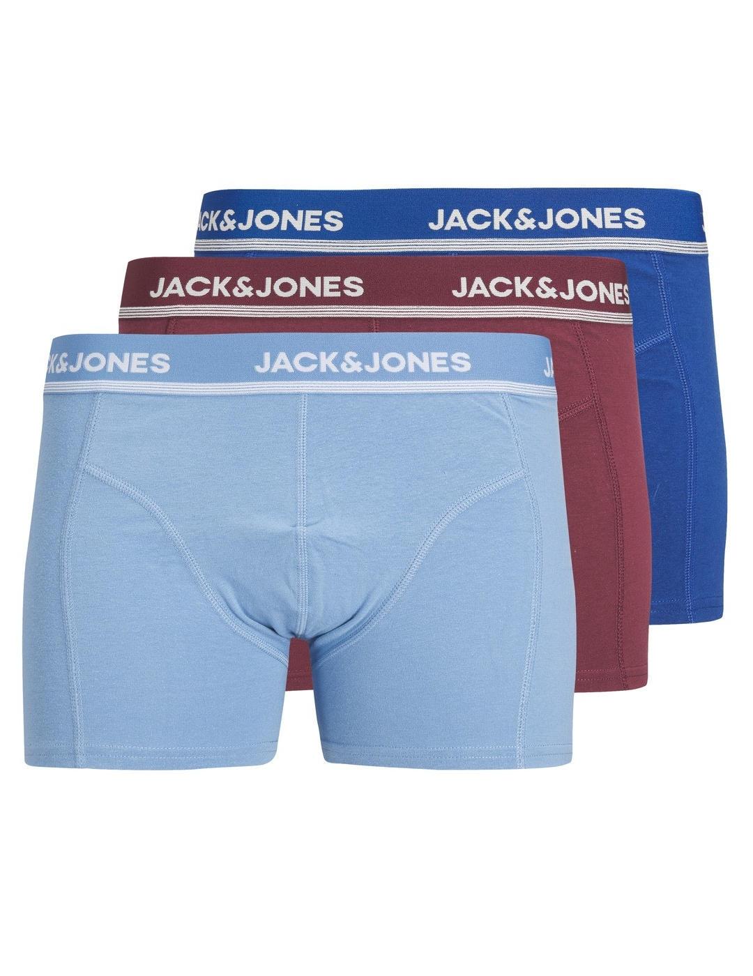 Intimo Jack&Jones Kent pack 3 trunk para hombre