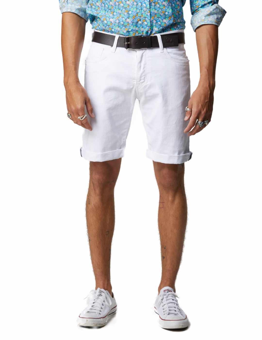 Bermuda Altonadock chino blanca para hombre