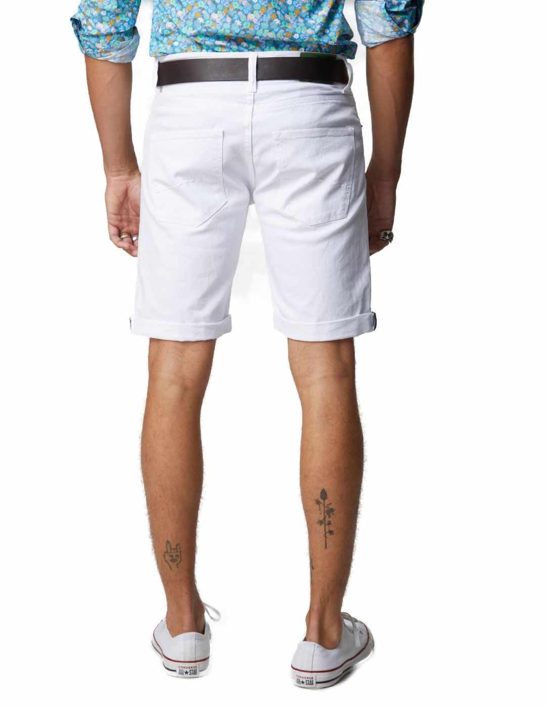 Bermuda Altonadock chino blanca para hombre