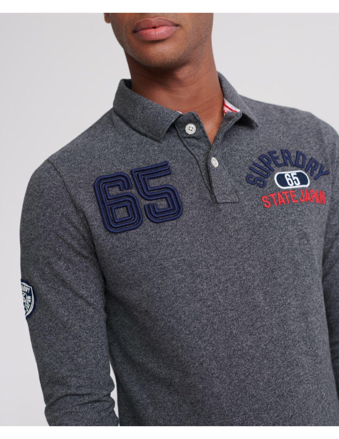 SUPERSTATE CLASSIC L/S POLO-V