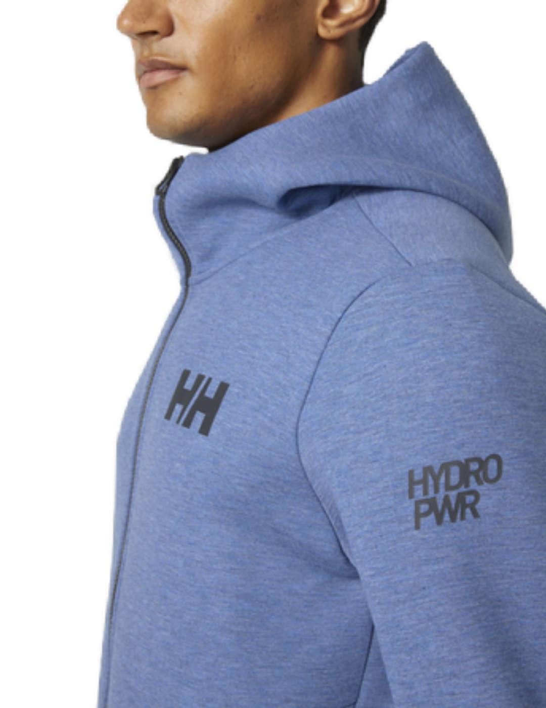 Chaqueta Helly Hansen Ocean azul con capucha para hombre