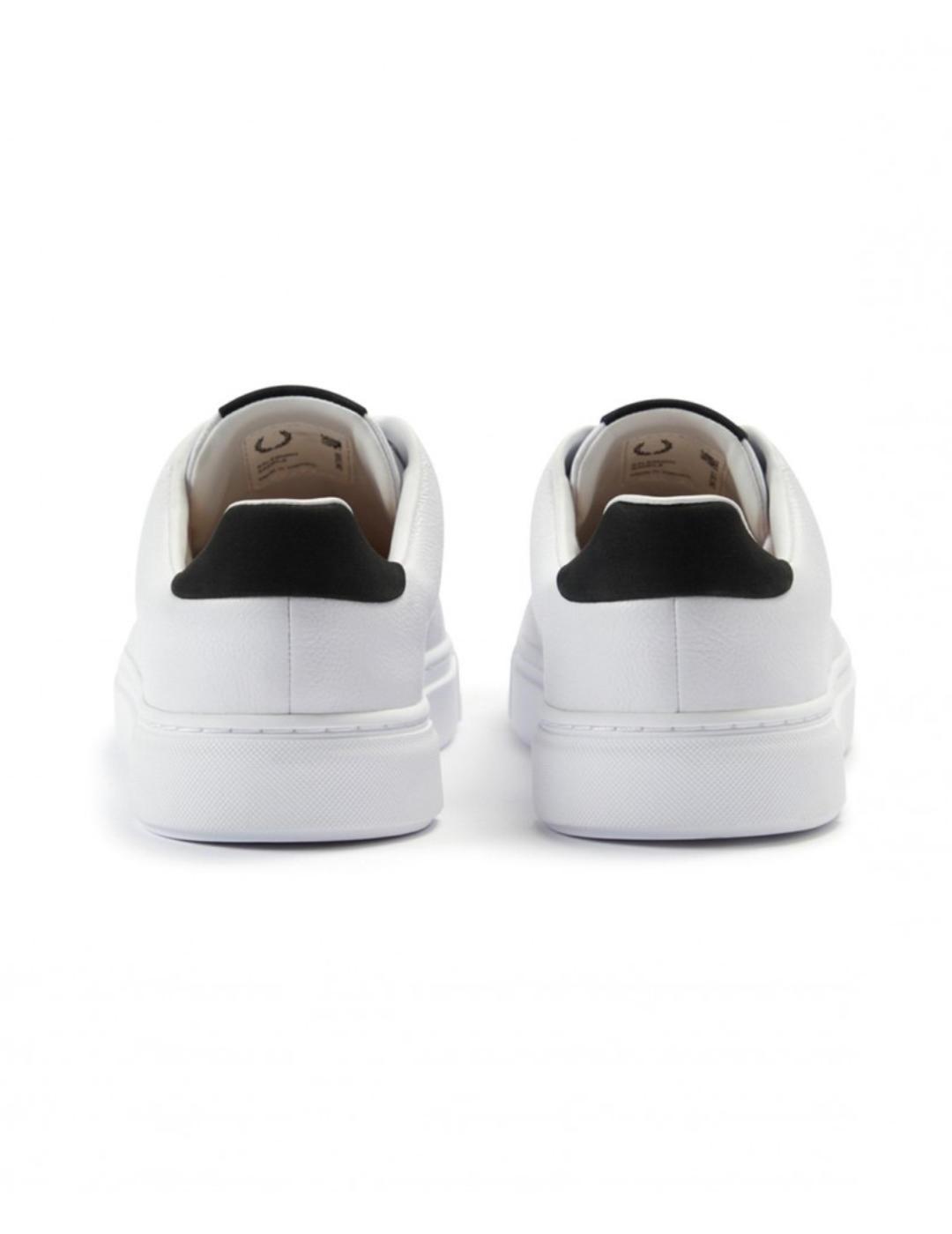 Zapatilla Fred Perry Tumbled blanca para hombre