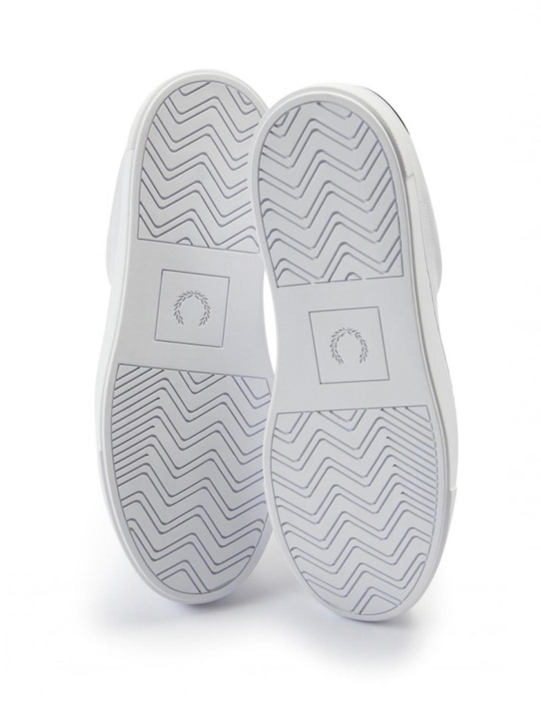 Zapatillas fred perry online blancas hombre