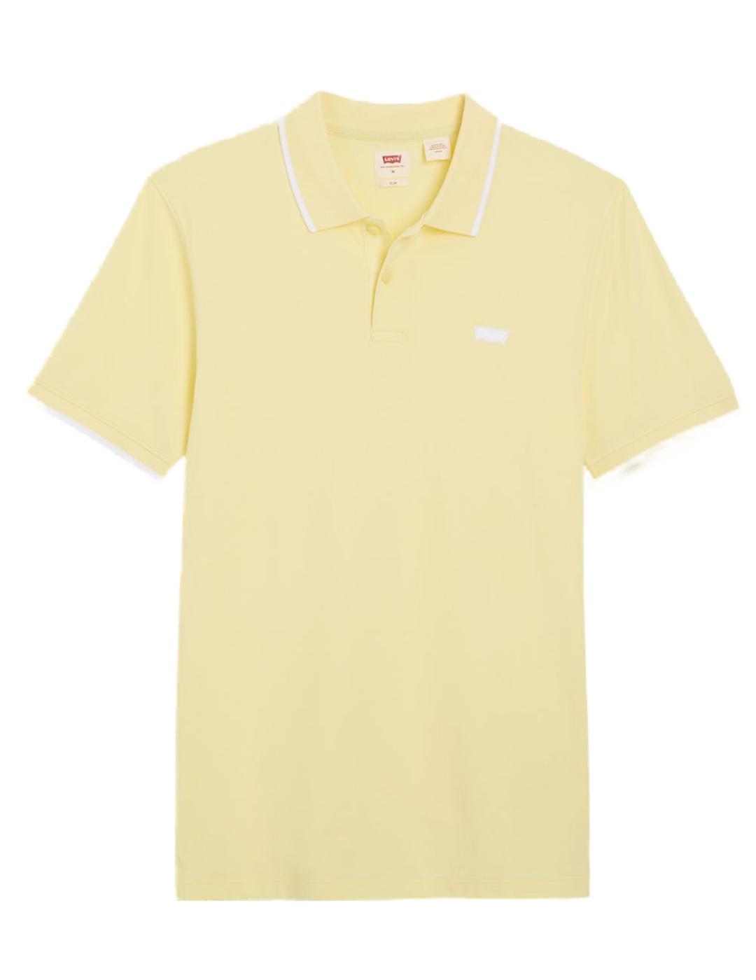 Polo Levi´s slim amarillo manga corta para hombre