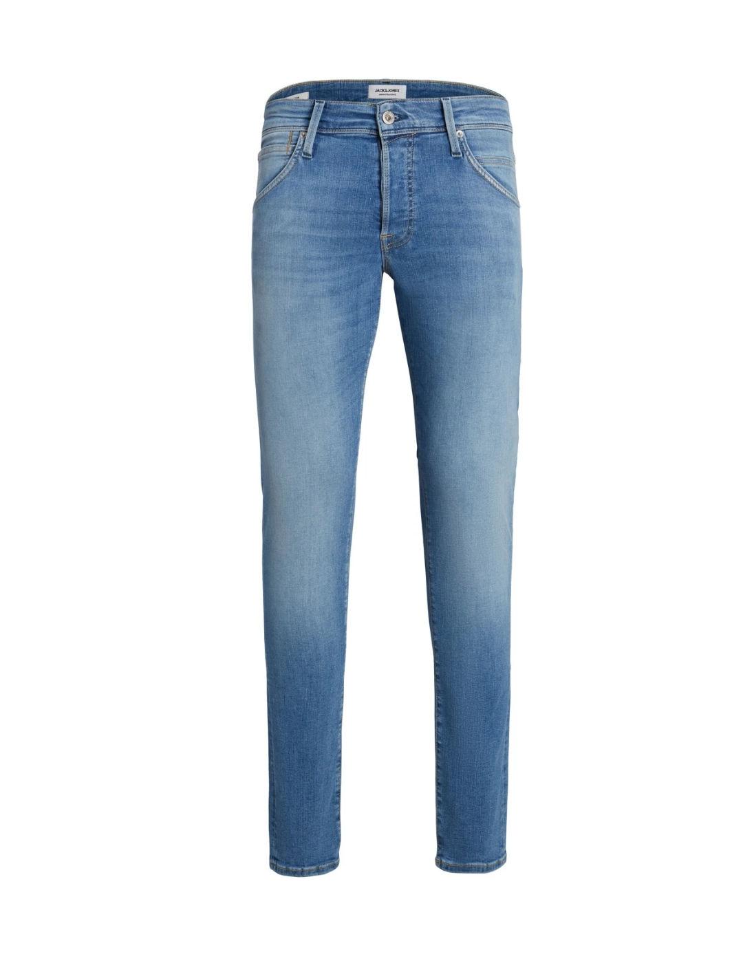 Pantalon vaquero Jack/df01Jones Glenn azul slim para hombre