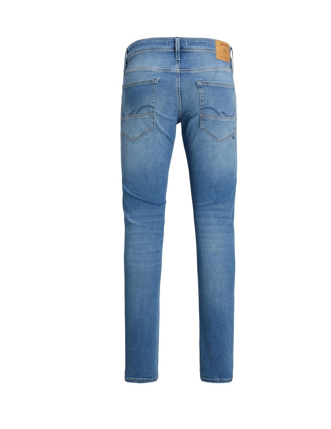 Pantalon vaquero Jack&Jones Glenn azul slim para hombre