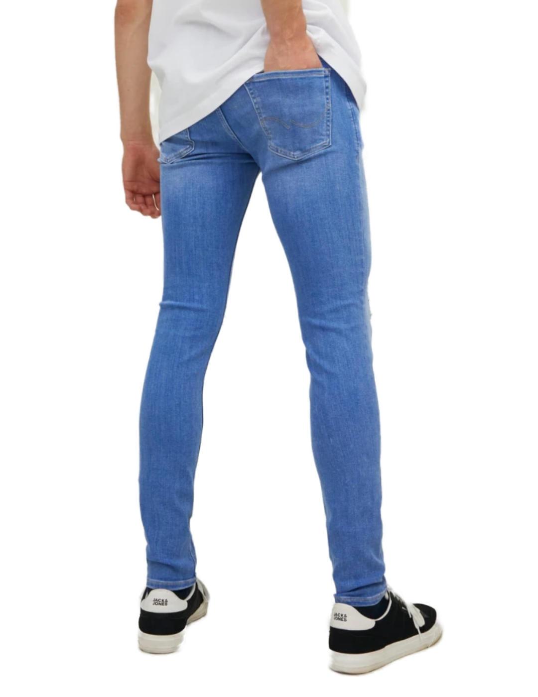 Pantalon vaquero Jack&Jones Liam azul roto para hombre