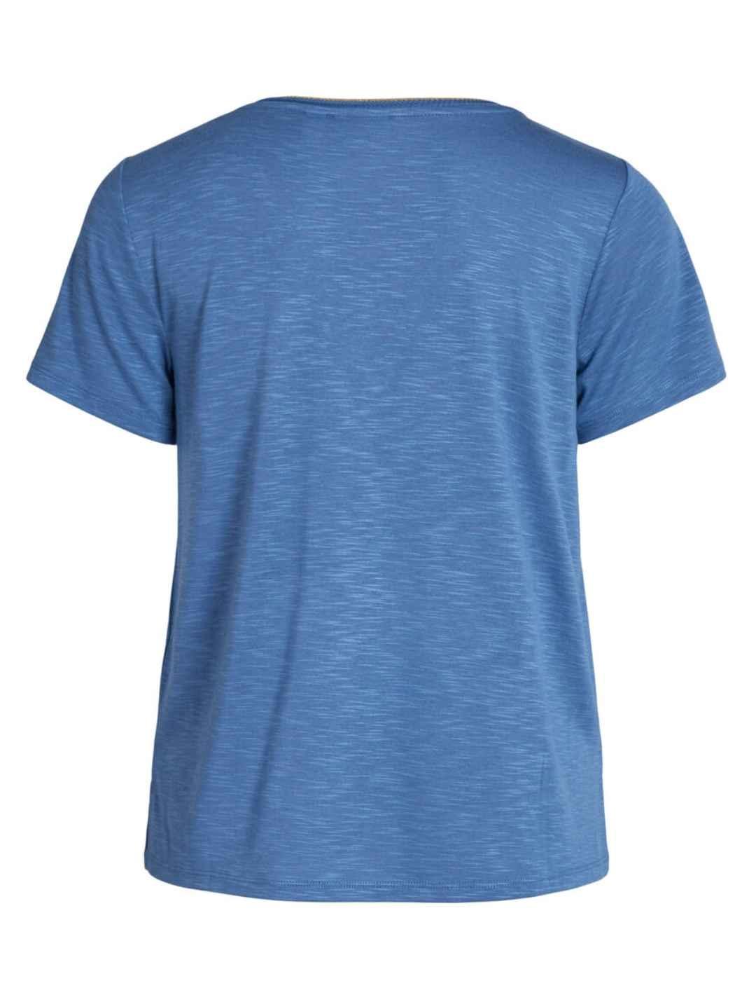 Camiseta Vila Noel noos indigo para mujer