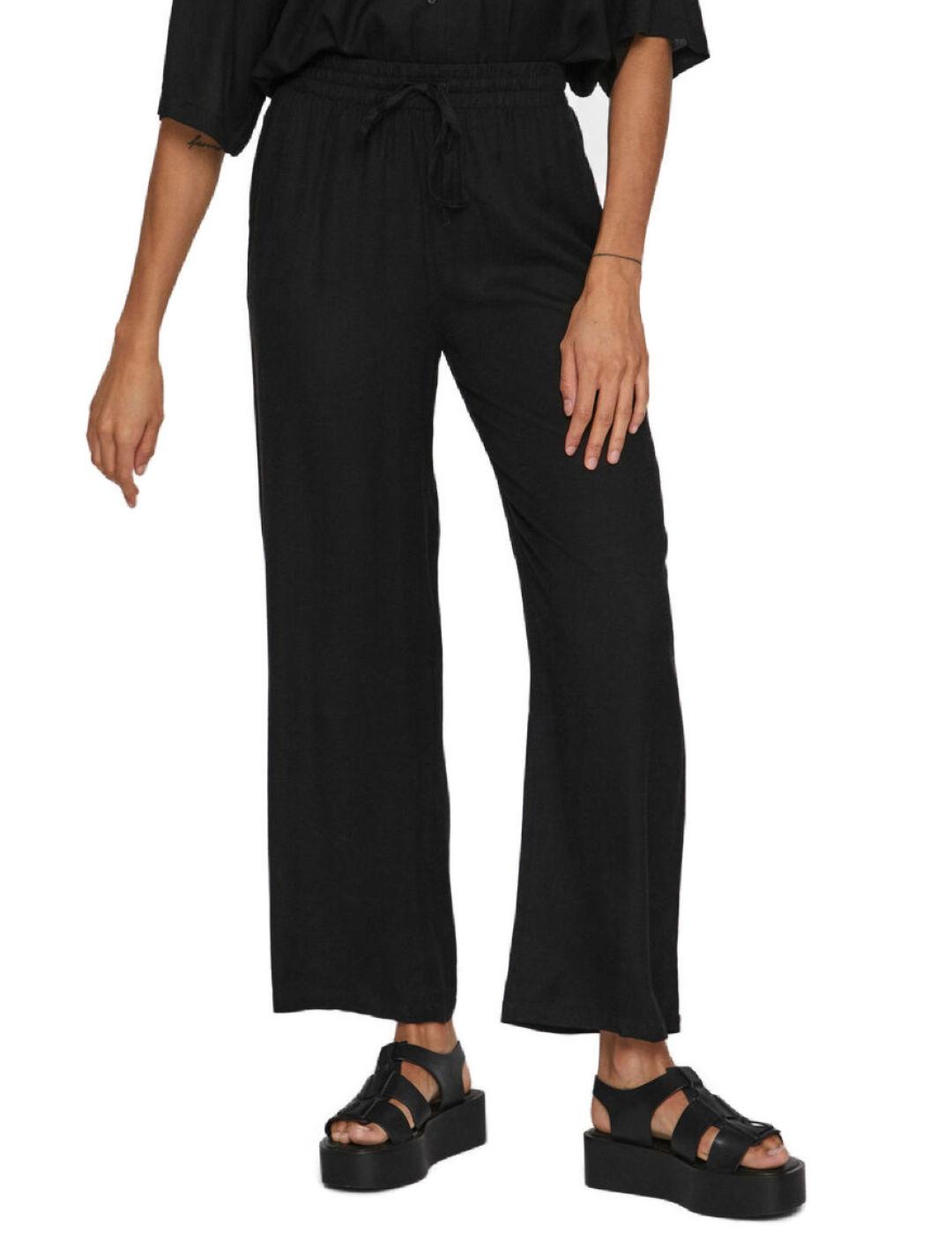 Pantalón Vila Pricil negro para mujer