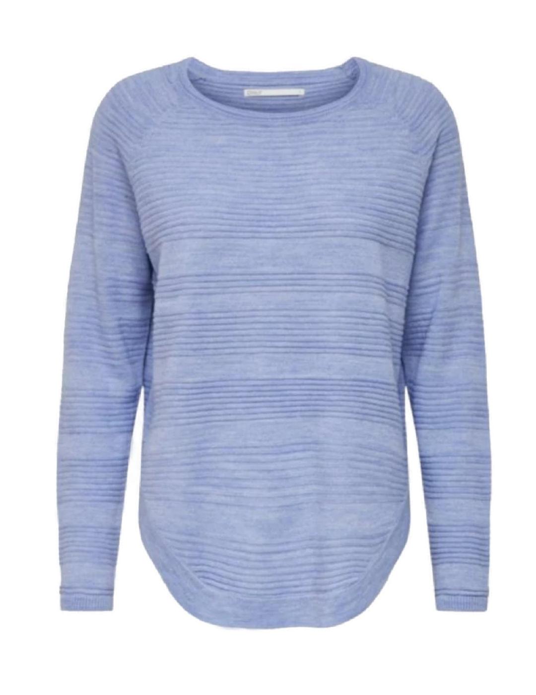 Jersey Only Caviar azul cielo para mujer-&