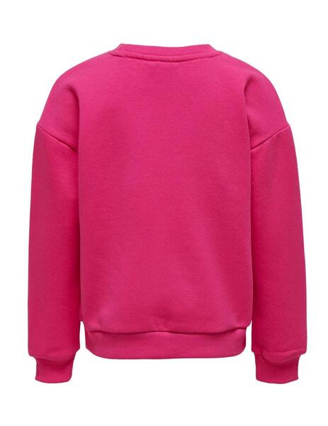 Sudadera rosa fosforito sale