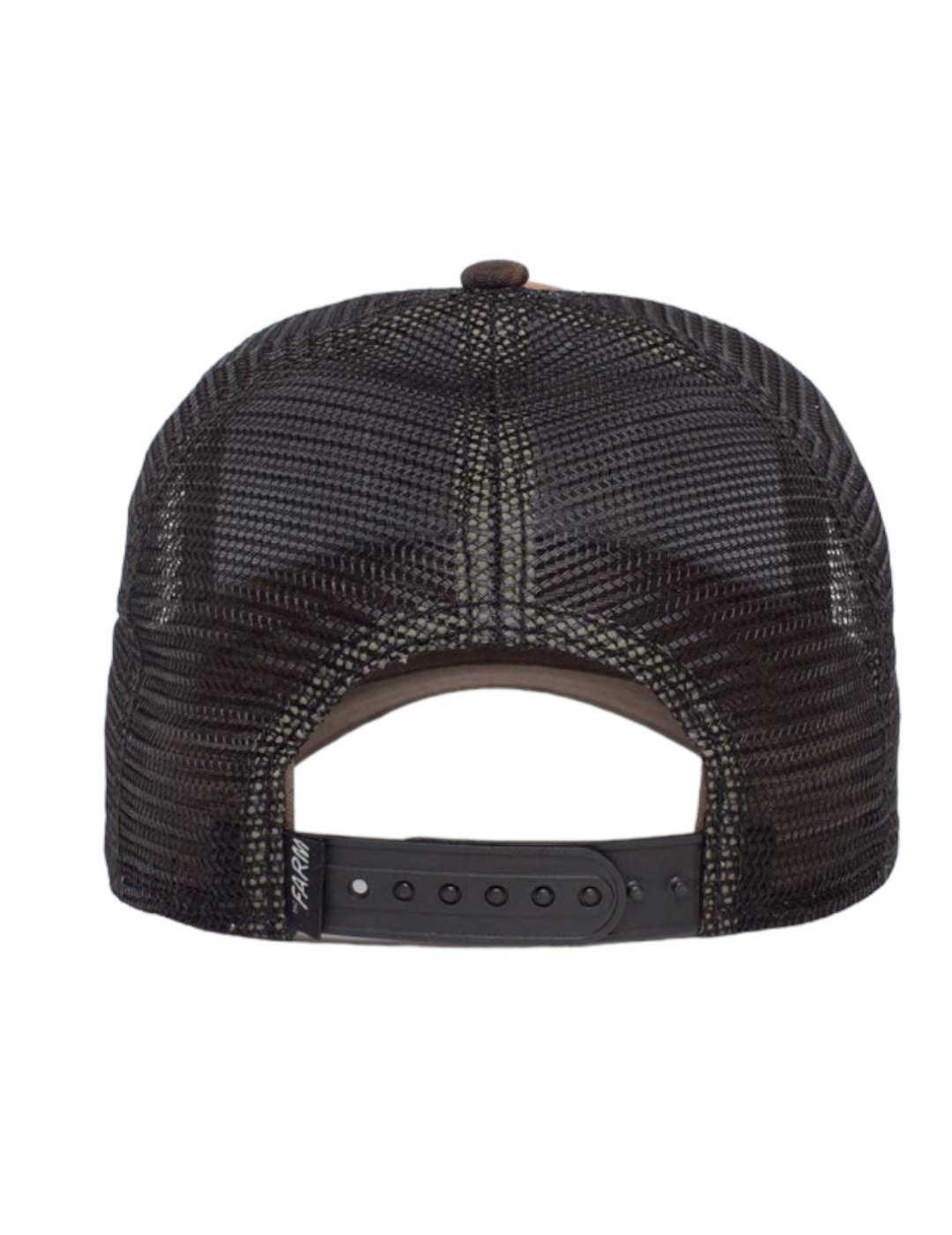 Gorra Goorin Bros Farm negra desgastada