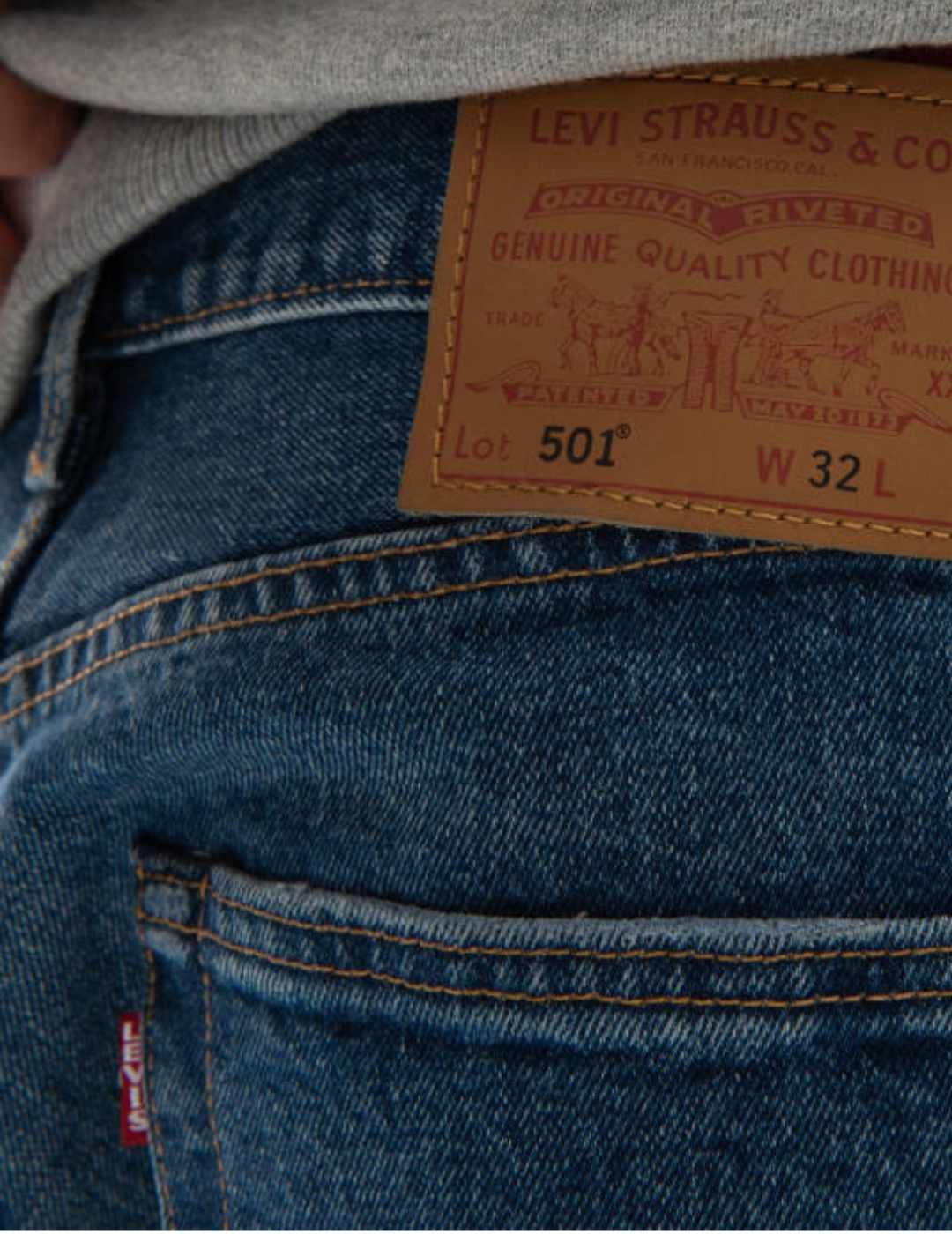 Pantalón corto Levi´s 501 Original azul medio para hombre