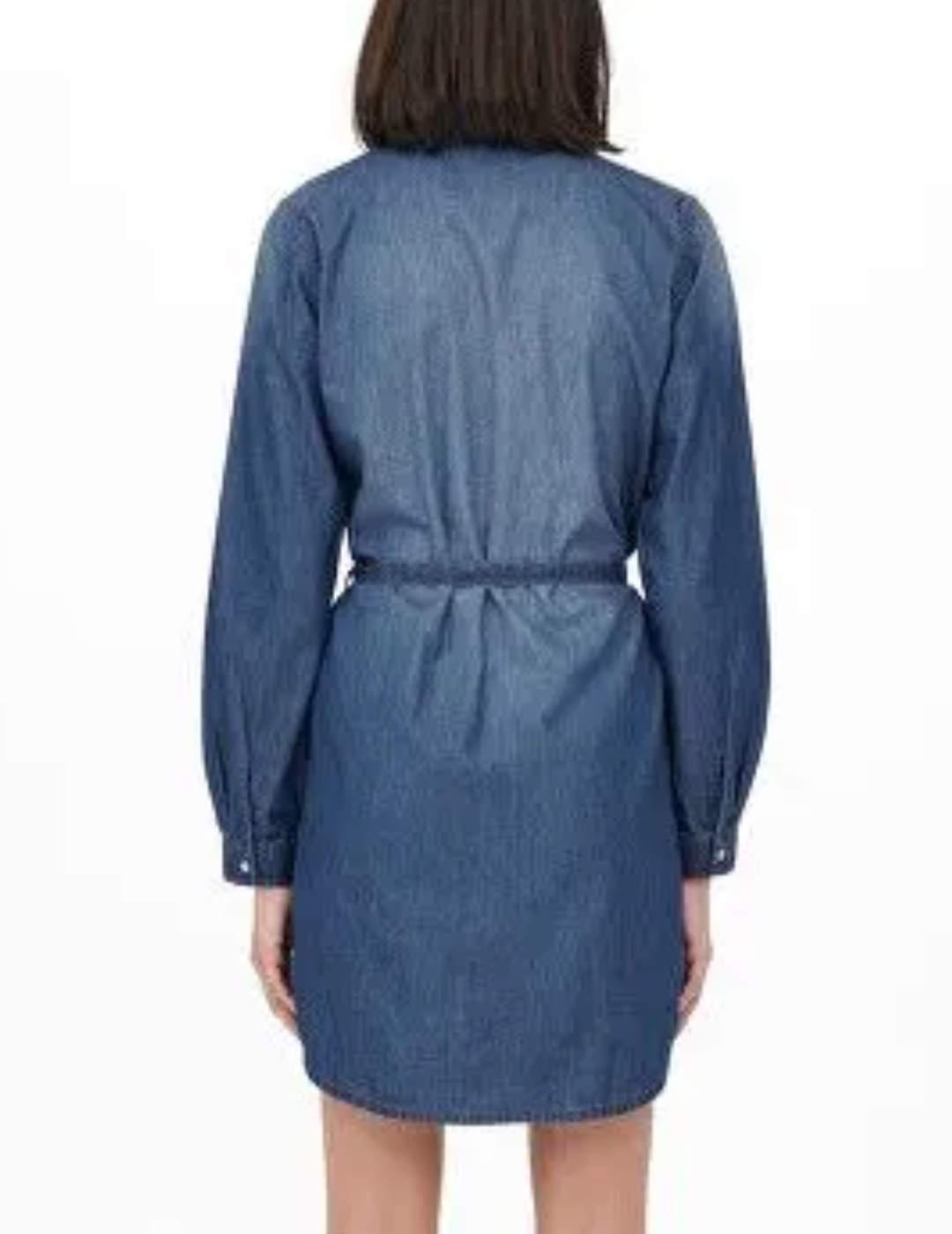 Vestido JDY Bella camisero denim para mujer