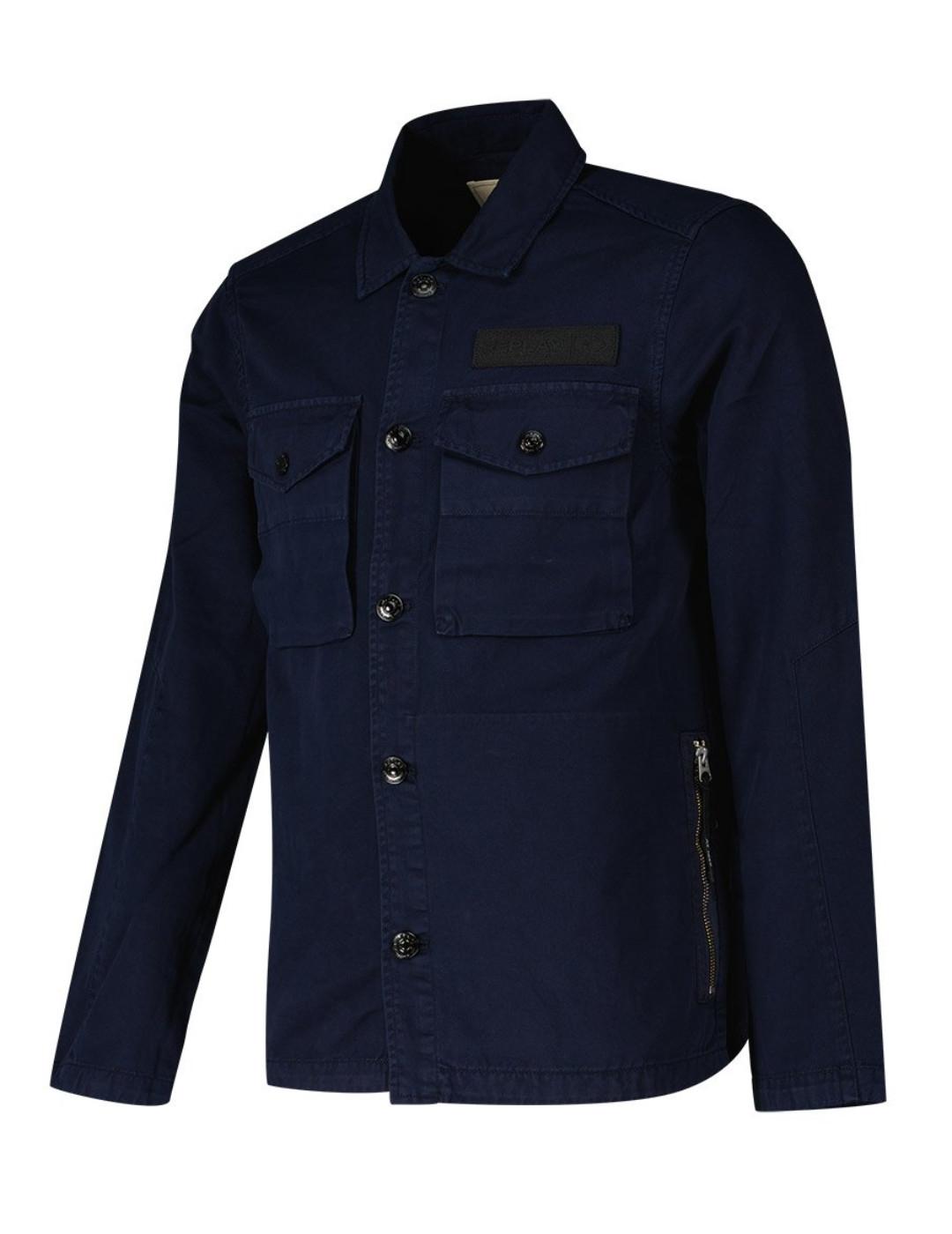 Sobrecamisa Replay azul marino para hombre