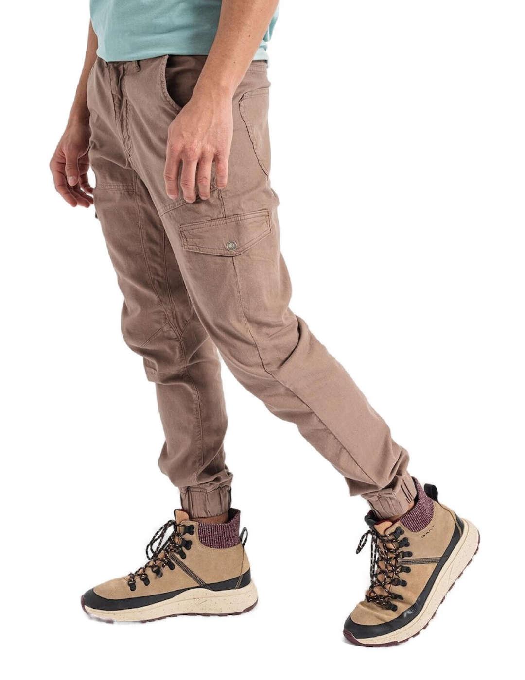 Pantalon Guess New Kombat marron cargo para hombre