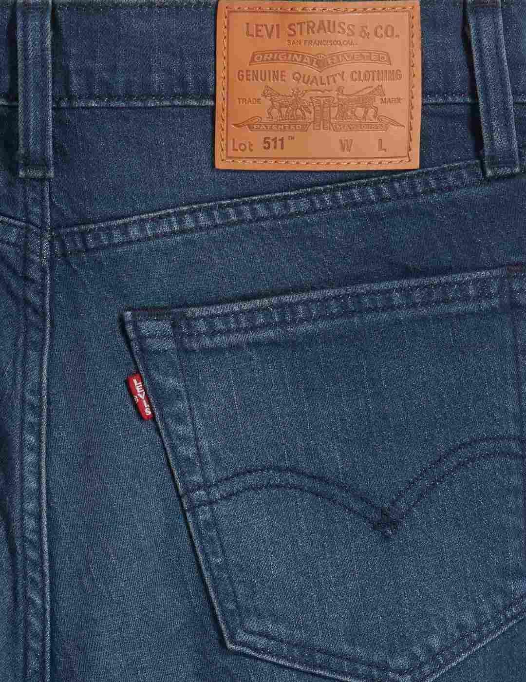 Pantalón vaquero Levi´s 511 slim azul de hombre