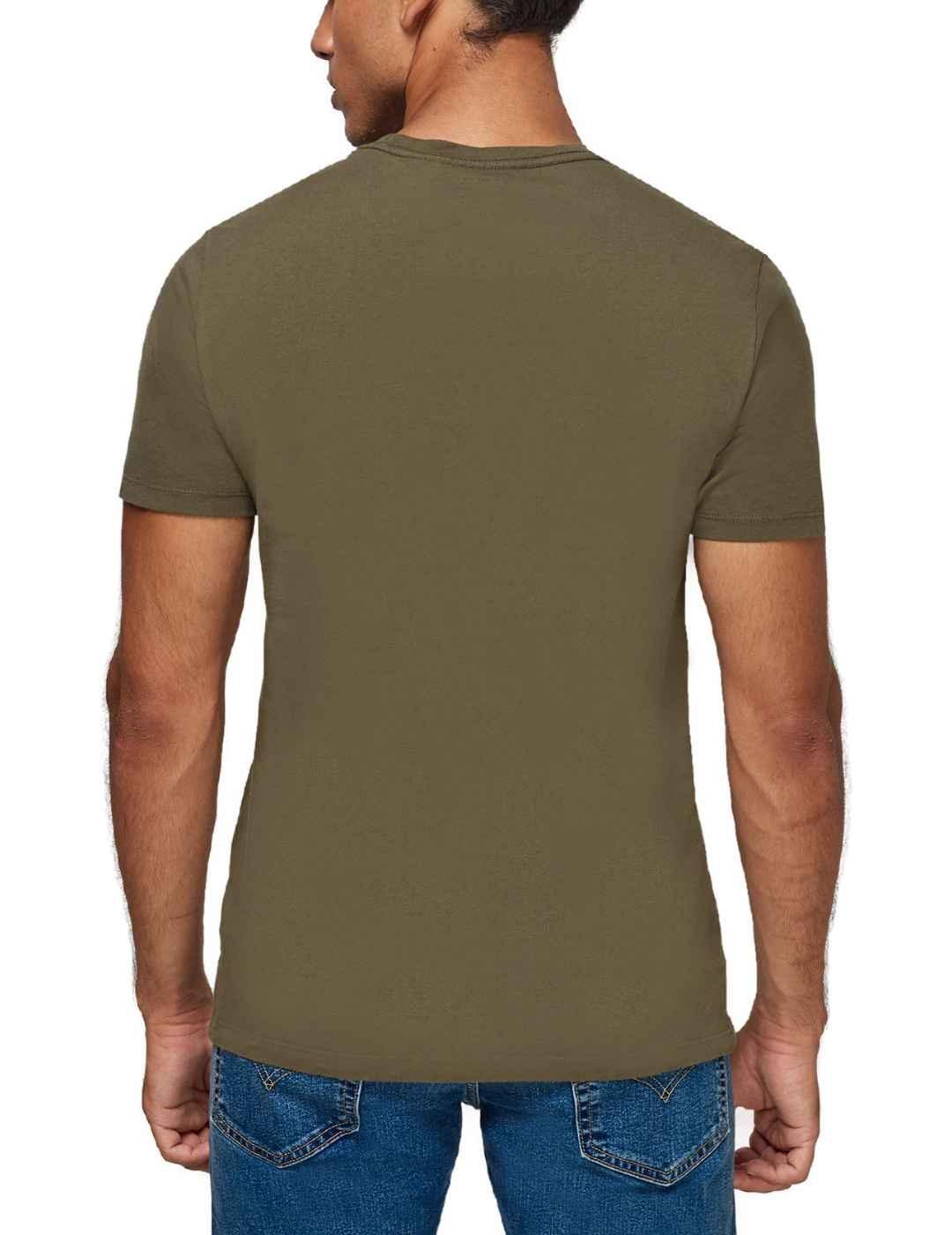 Camiseta Levi's Original verde oliva para hombre