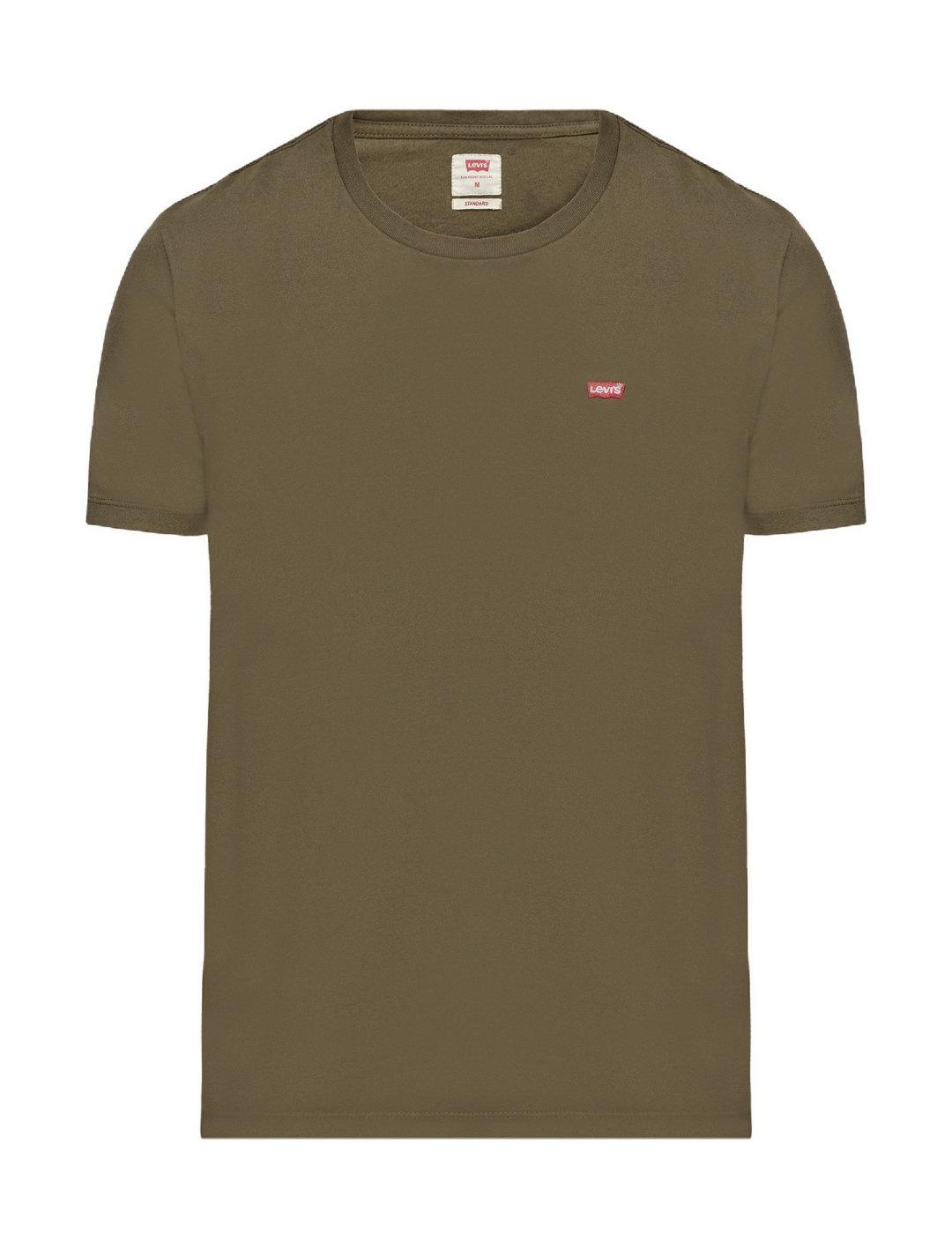 Camiseta Levi's Original verde oliva para hombre