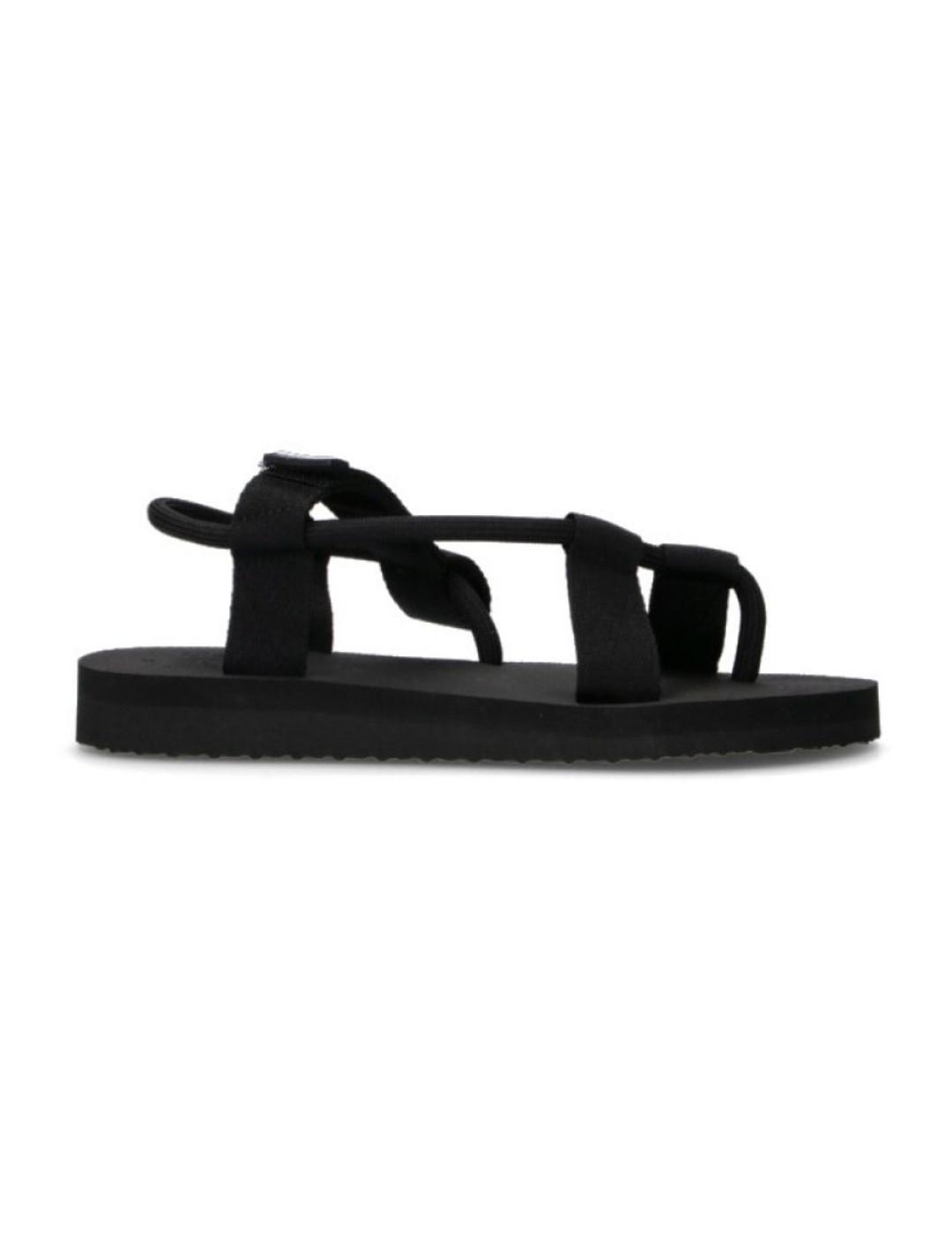 Sandalias Ecoalf negras de trias para mujer