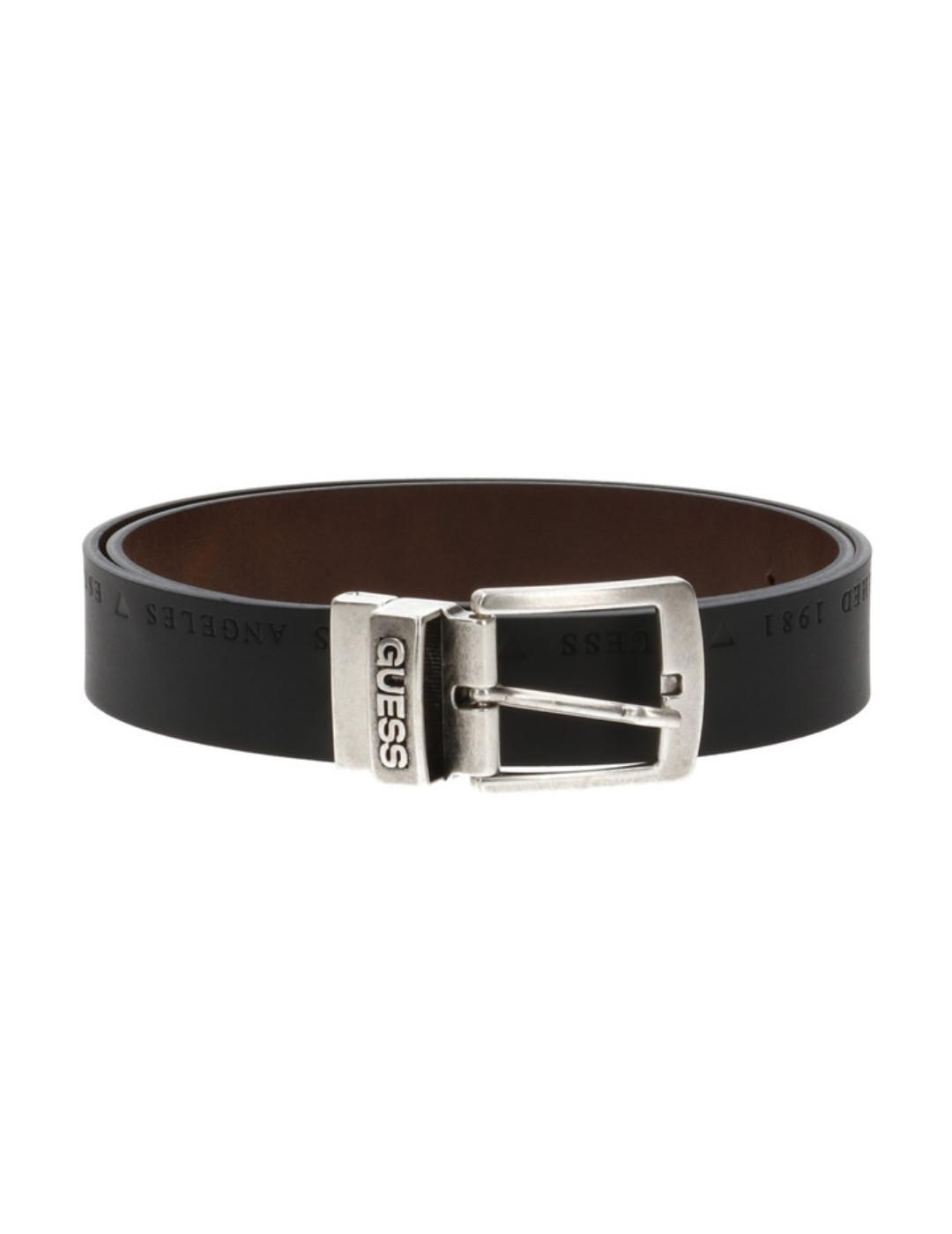 Cinturon Guess reversible marrón/negro para hombre