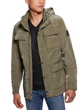 Chaqueta Guess Utility verde brillante para hombre
