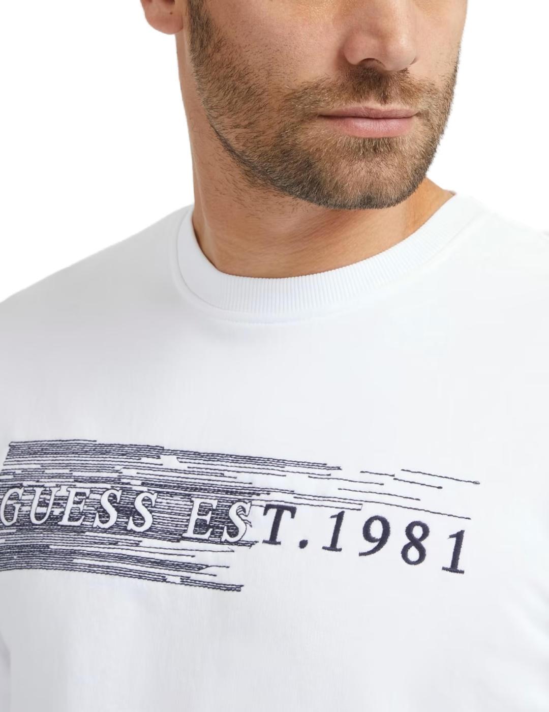 Sudadera Guess Beau negra para hombre-a