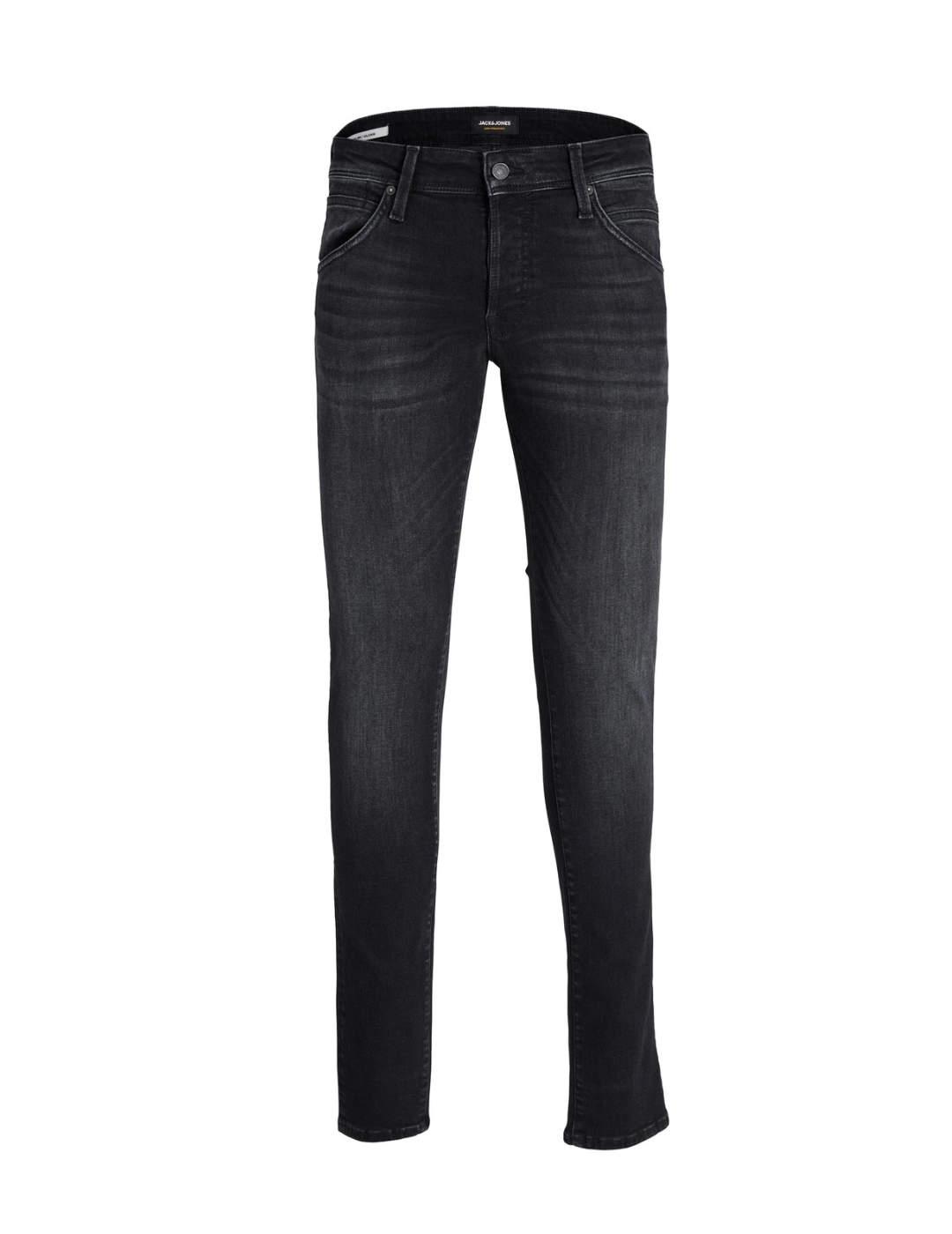 Pantalon vaquero Jack&Jones PLUS Glenn negro para hombre