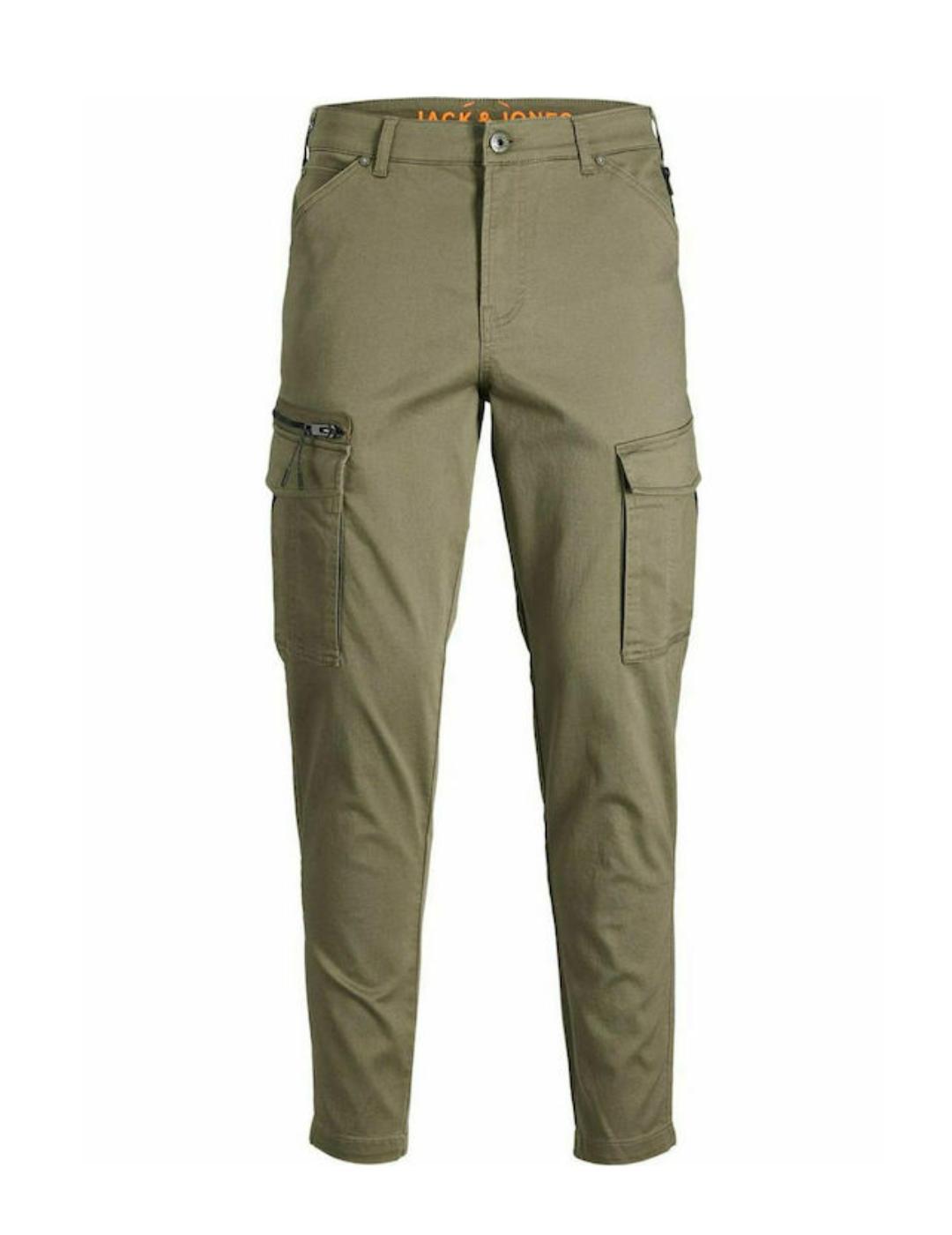 Pantalon Jack/df01Jones cargo Noos verde para hombre-/df01