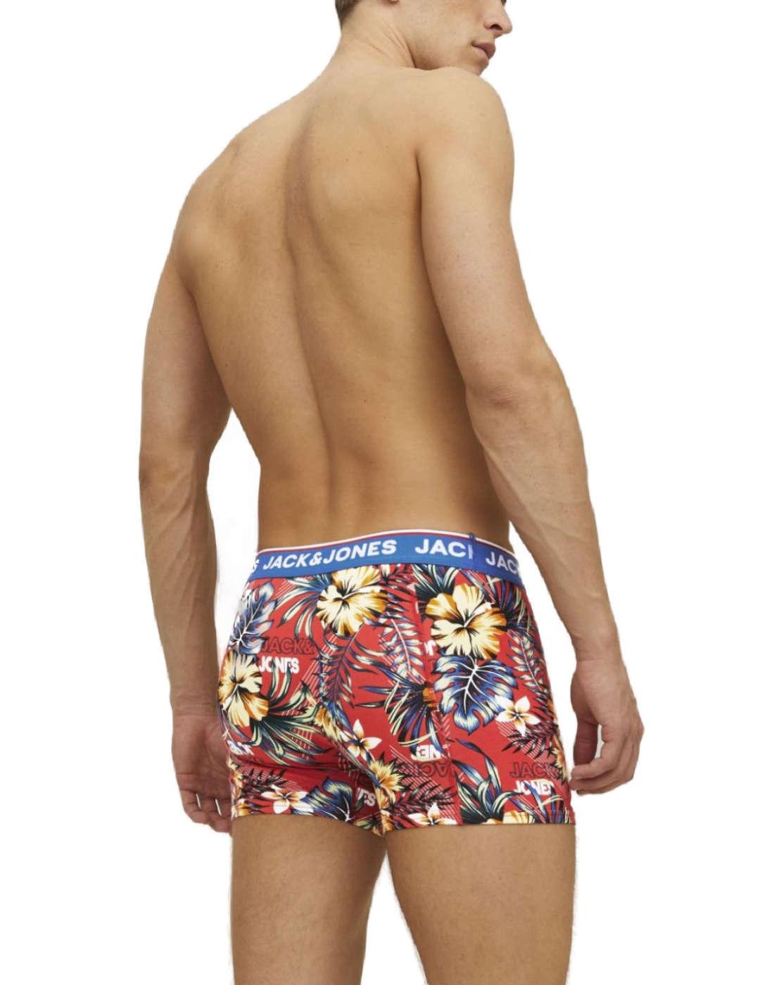 Intimo Jack&Jones Cazores pack3 estampado hombre-&