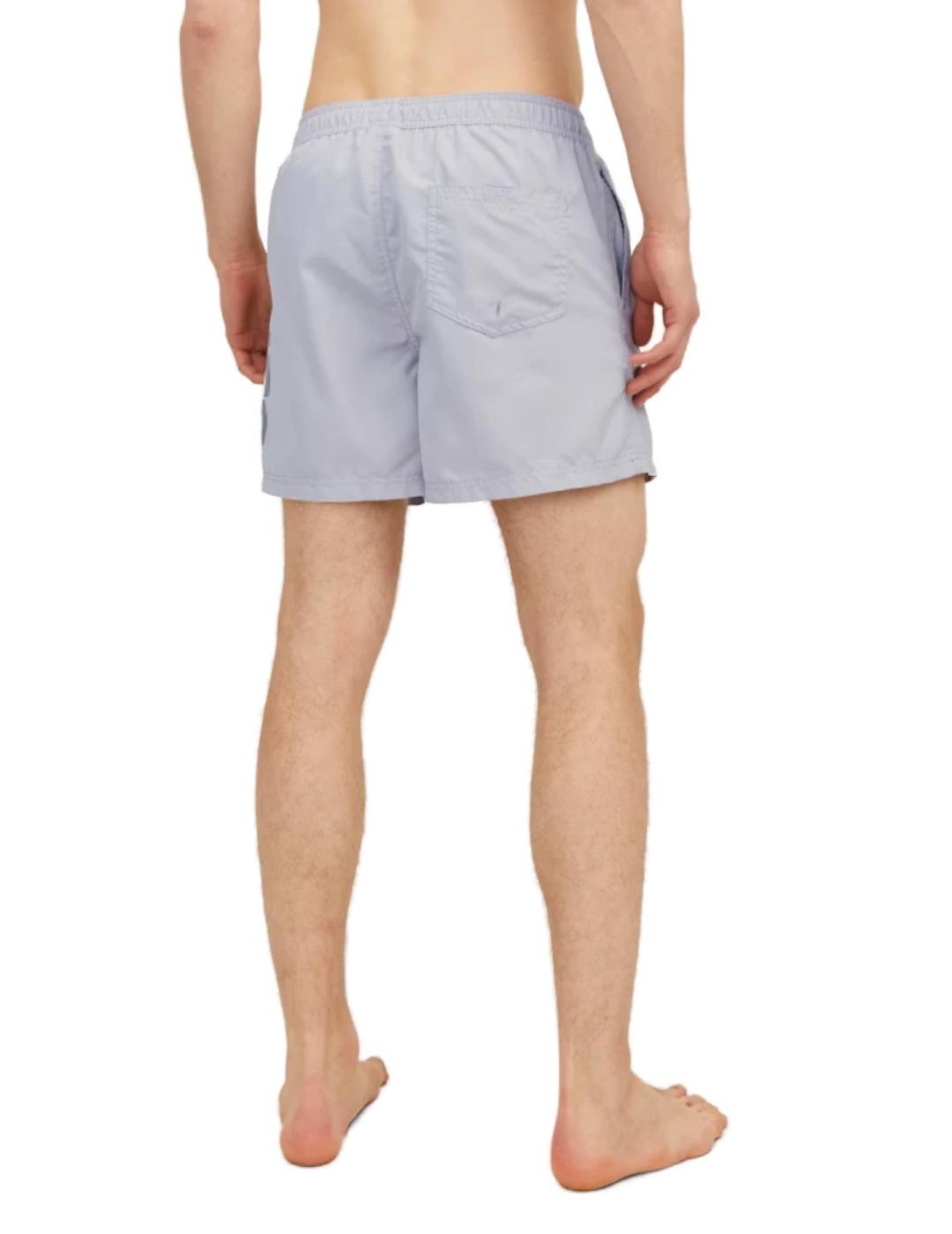 Bañador Jack&Jones Fiji lila para hombre