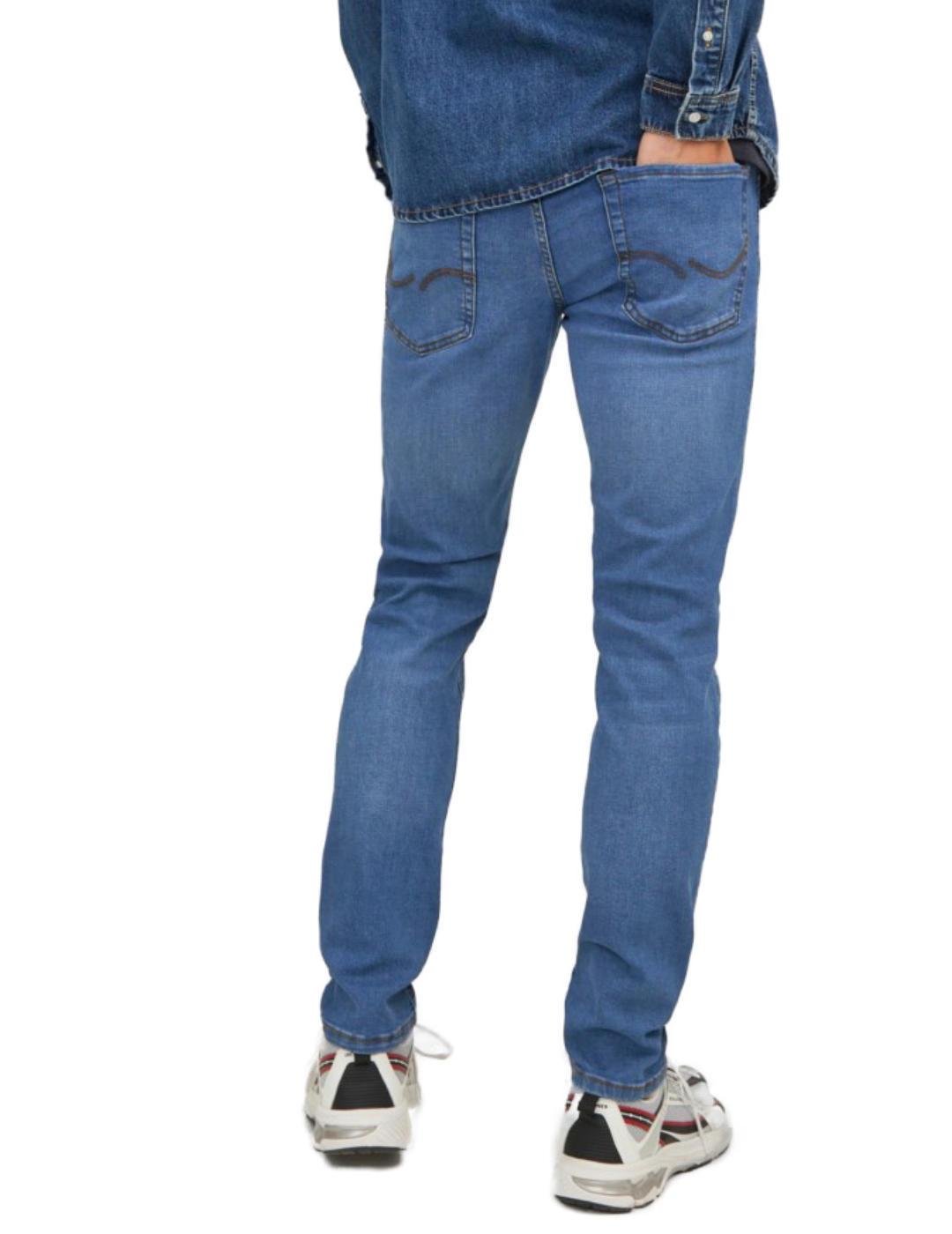 Pantalón vaquero Jack&Jones Glenn azul medio de hombre