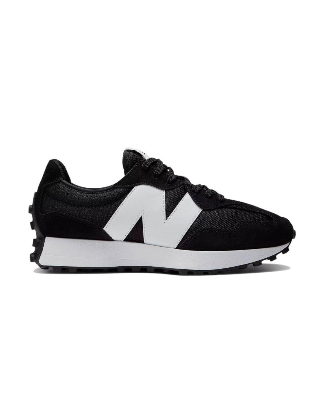 Zapatillas New Balance MS327CBW negras N en blanco de hombre