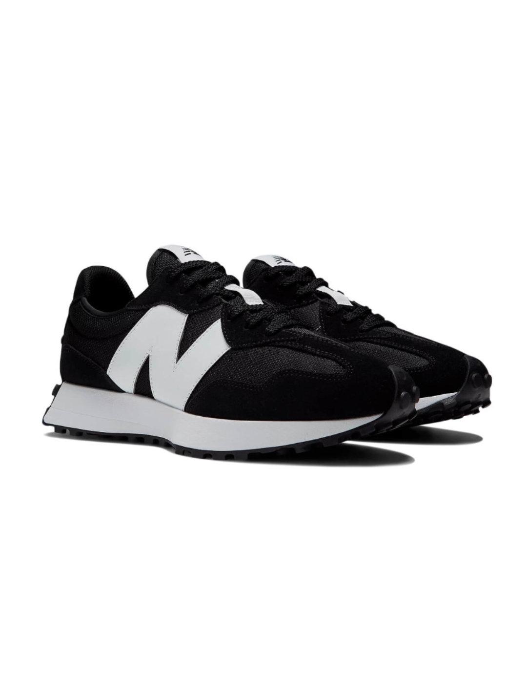 Zapatillas New Balance MS327CBW negras N en blanco de hombre