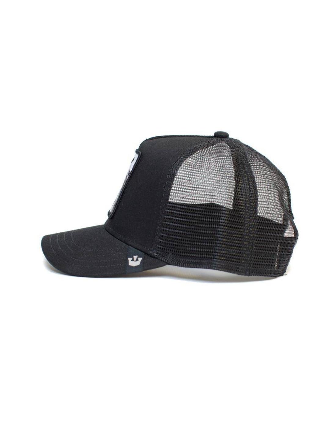 Gorra Goorin Tiger negra tigre blanco unisex