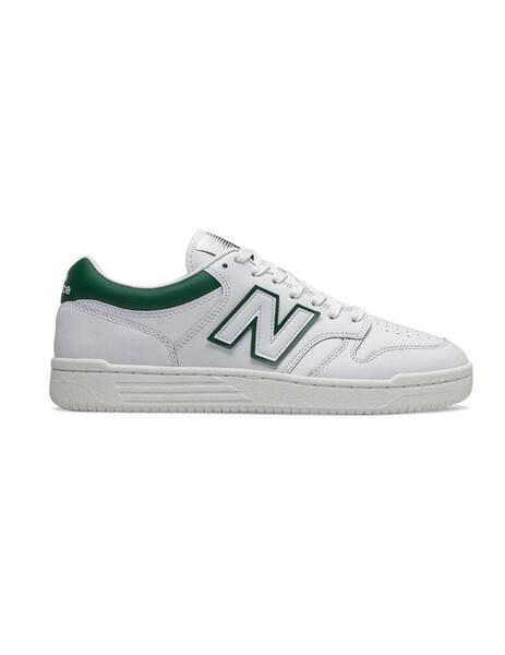 Zapatillas New Balance 480 blanco con verde unisex